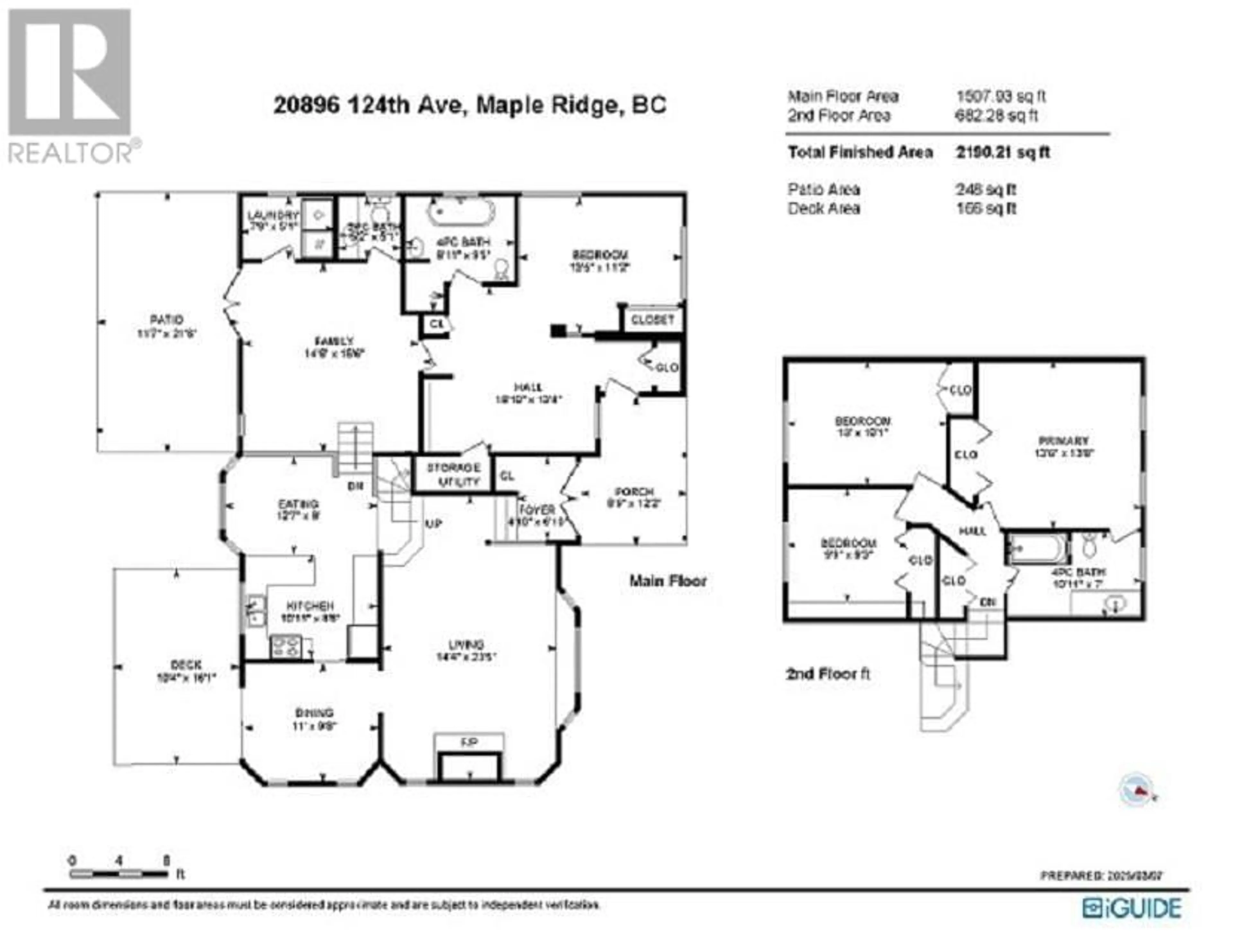 Floor plan for 20896 124 AVENUE, Maple Ridge British Columbia V4R2N3