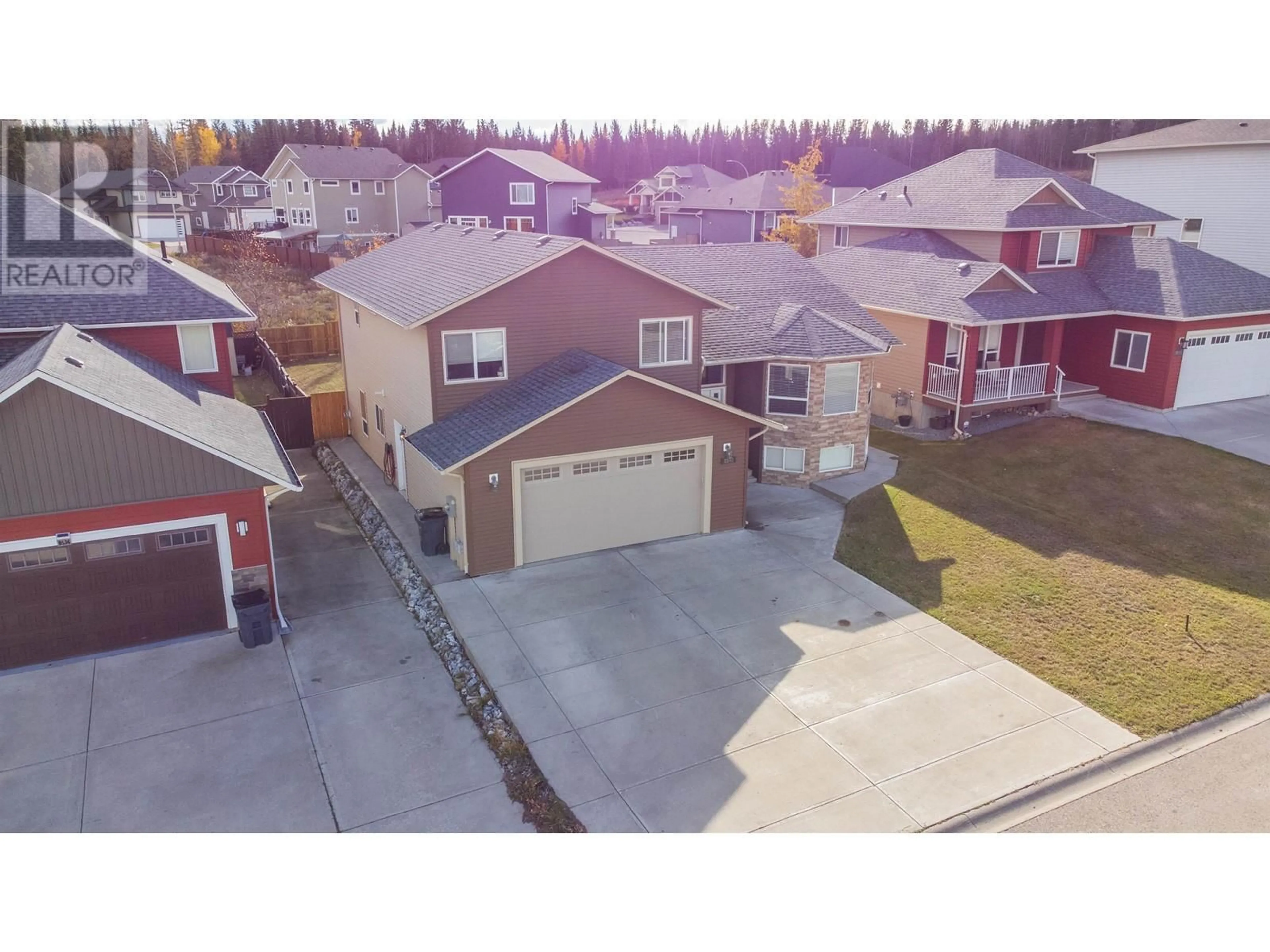 A pic from outside/outdoor area/front of a property/back of a property/a pic from drone, street for 8542 ST LAWRENCE AVENUE, Prince George British Columbia V2N0B6