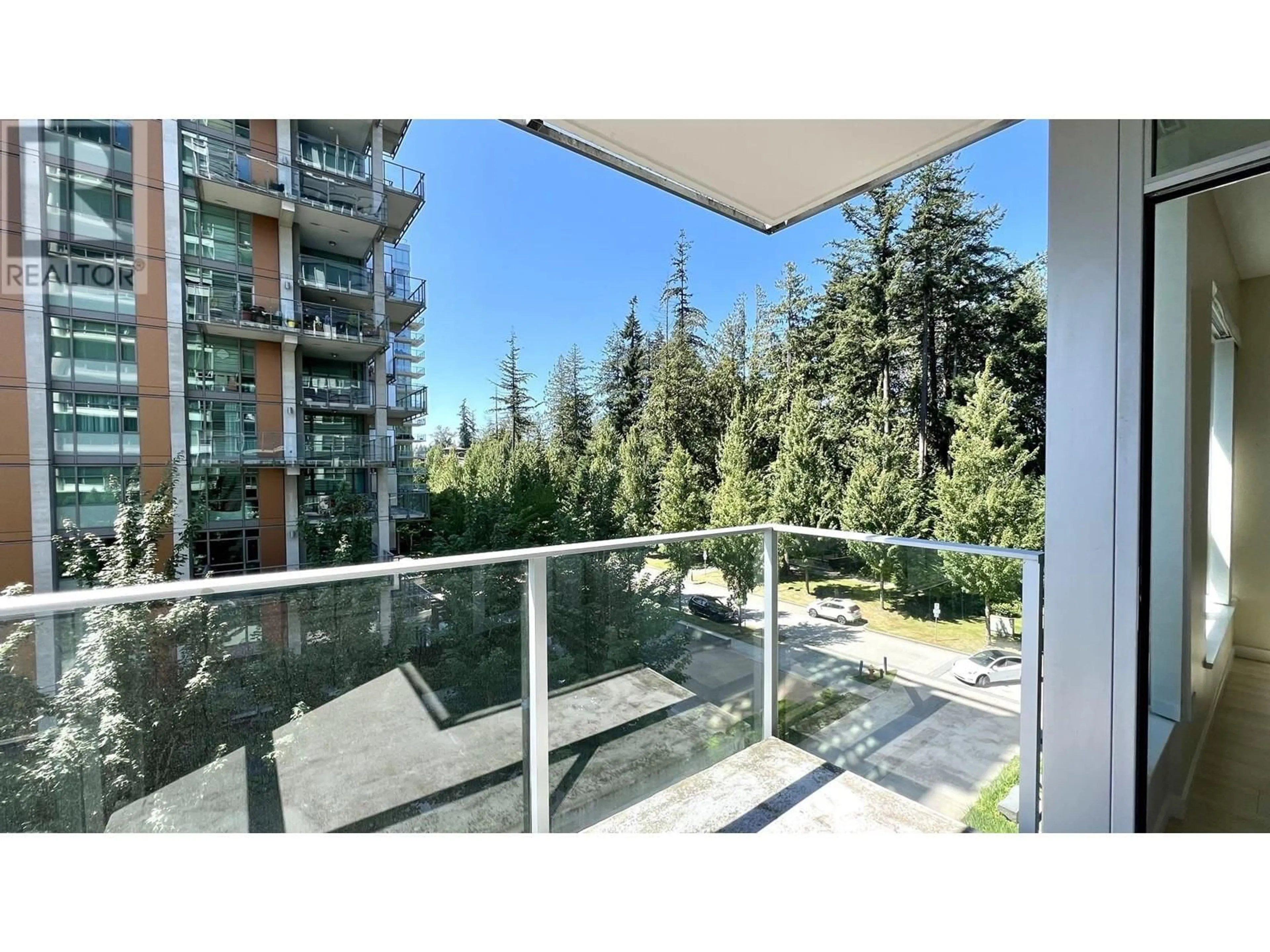 Patio, forest/trees view for 606 - 5728 BERTON AVENUE, Vancouver British Columbia V6S0E5
