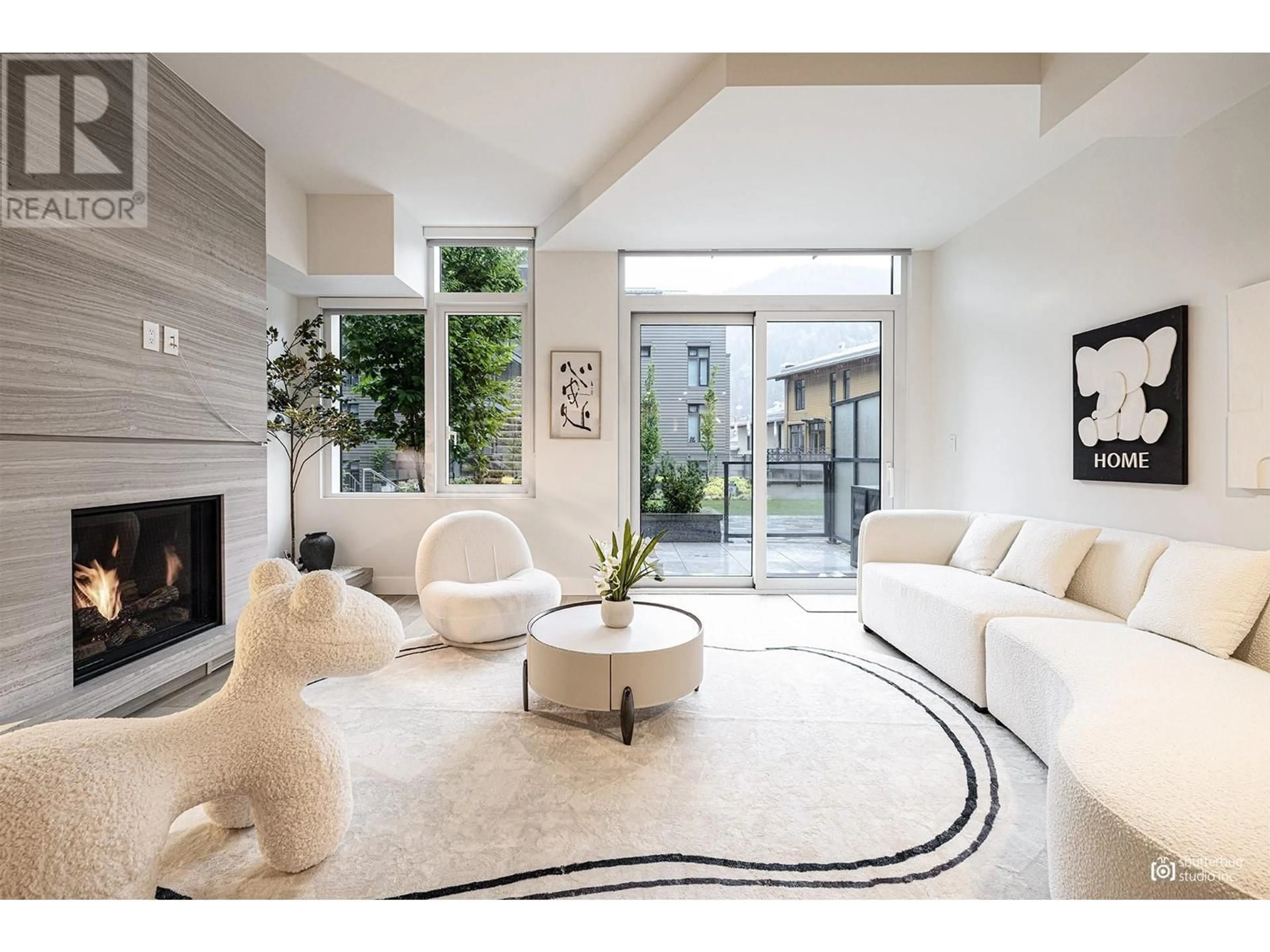 Living room with furniture, unknown for 104 - 6687 NELSON AVENUE, Vancouver British Columbia V7W2B2