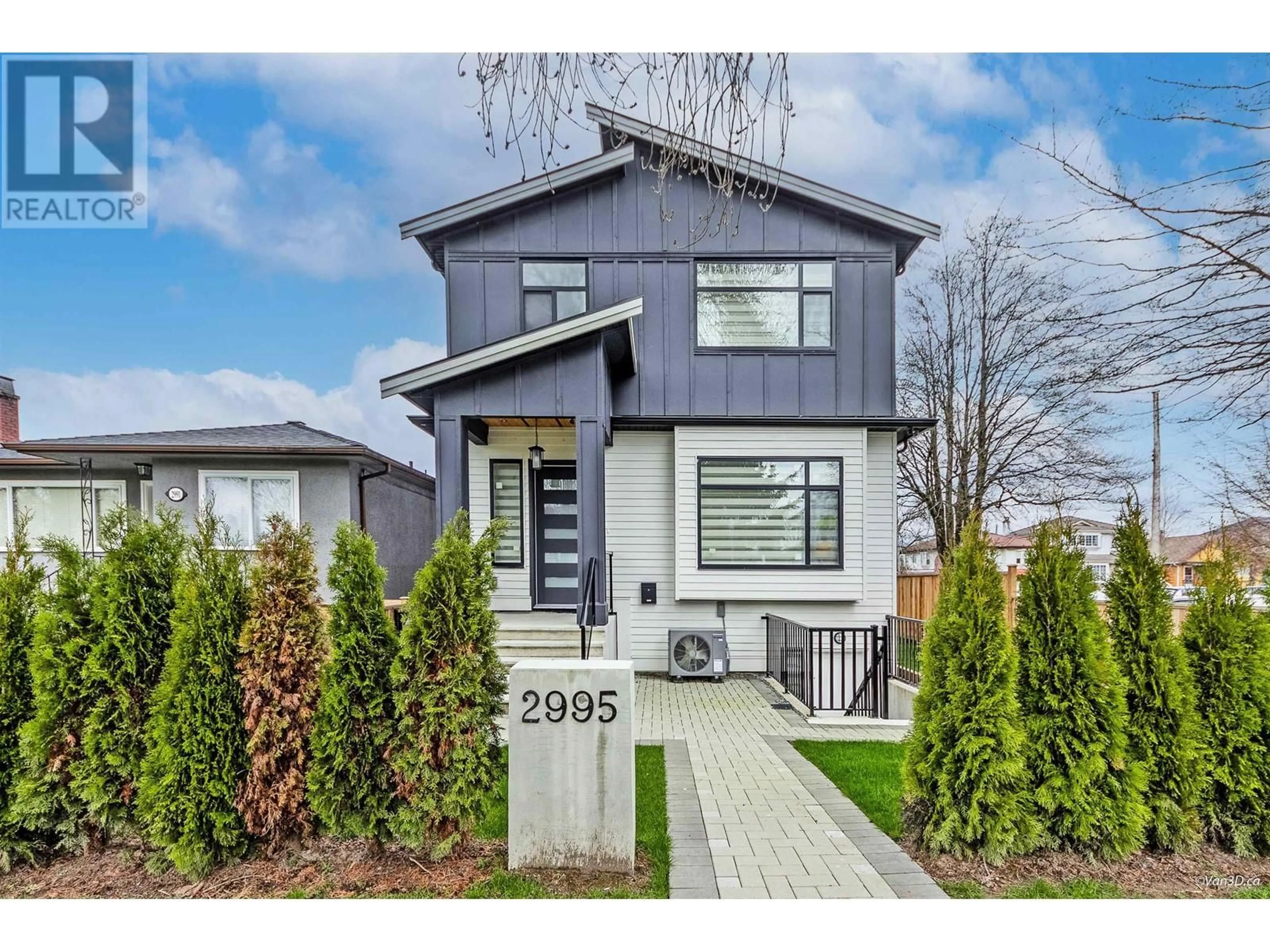 Home with brick exterior material, street for 2995 17TH AVENUE, Vancouver British Columbia V5M2N4