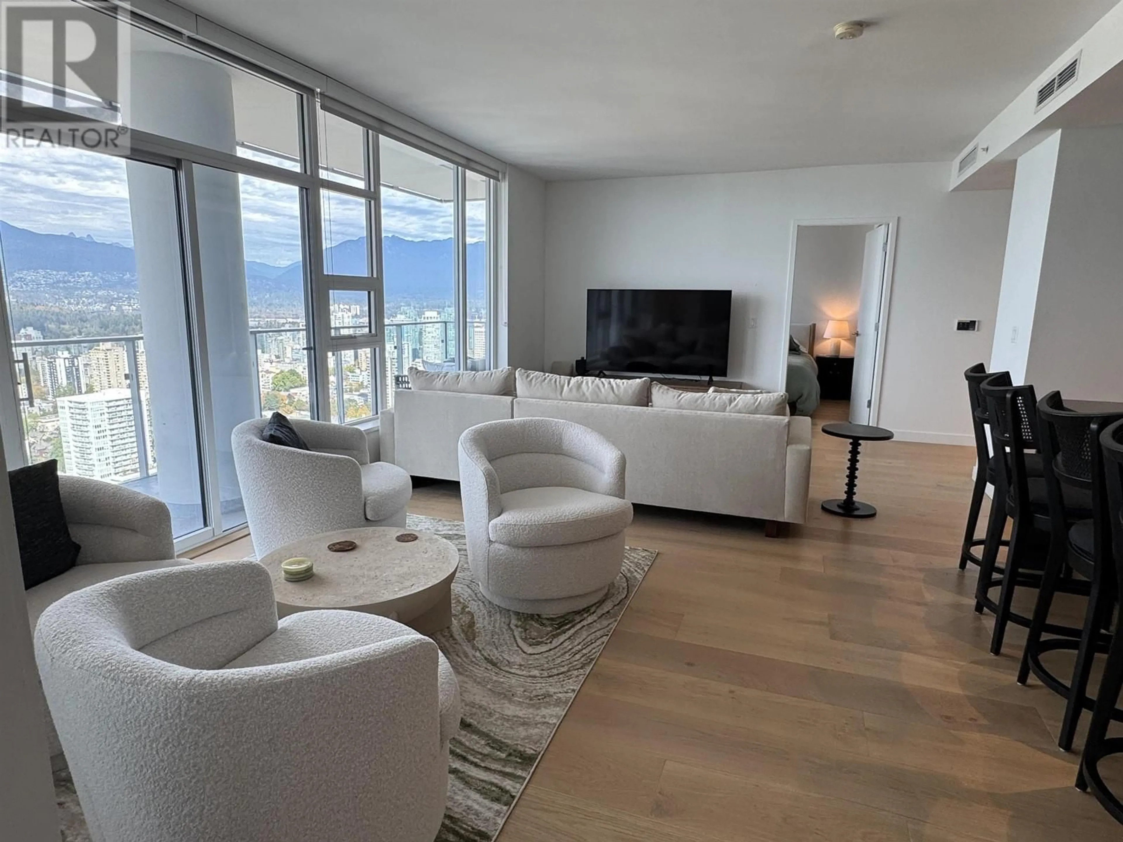 Living room with furniture, unknown for 4701 - 1289 HORNBY STREET, Vancouver British Columbia V6Z0G7