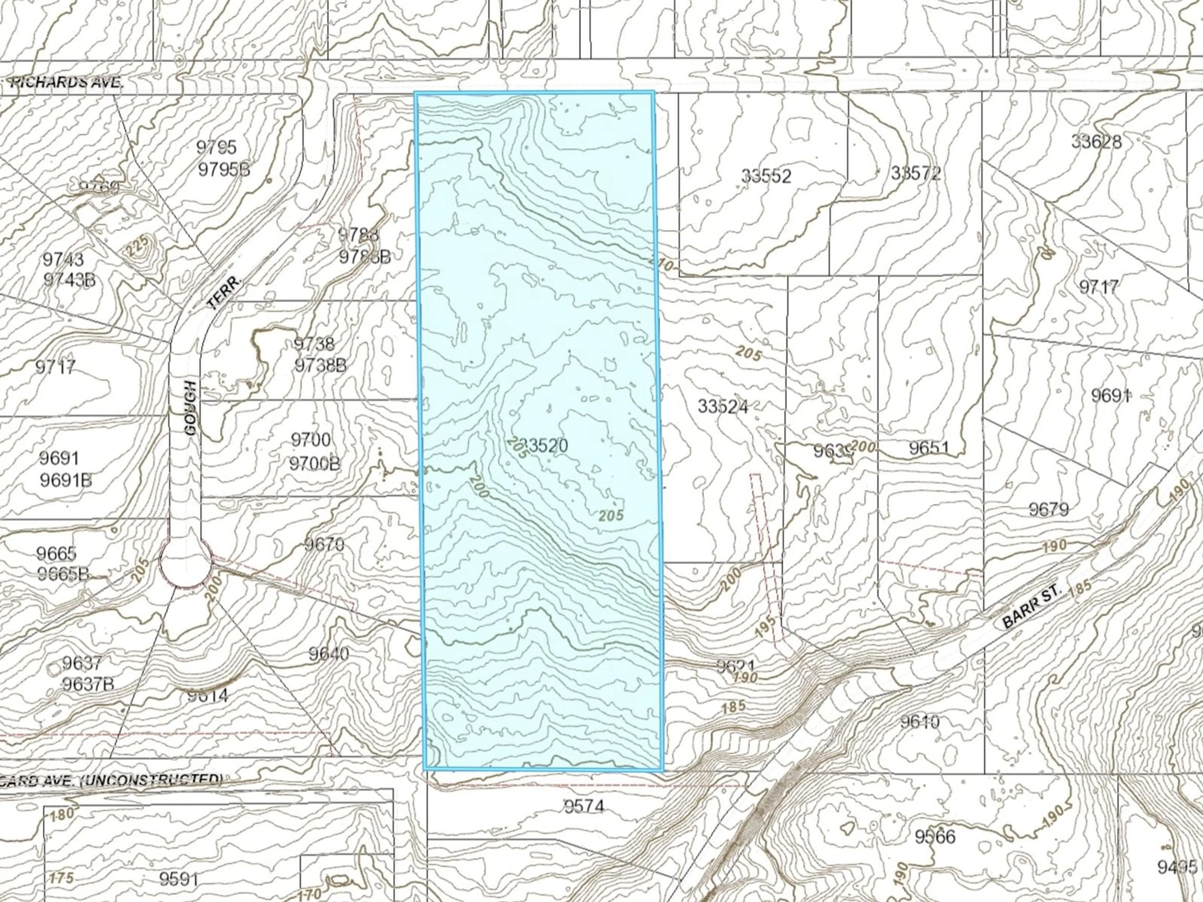 Picture of a map for 33520 RICHARDS, Mission British Columbia V2V7E4