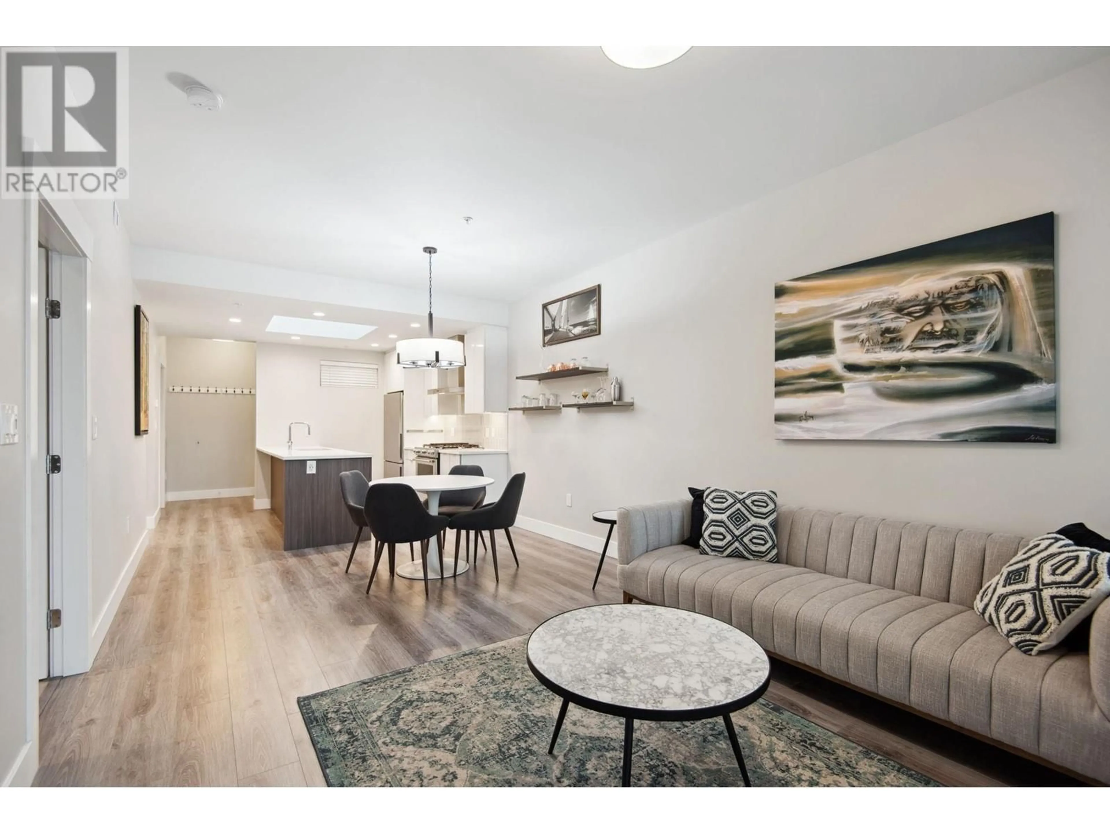 Living room with furniture, unknown for 603 - 1496 CHARLOTTE ROAD, North Vancouver British Columbia V7J0C9