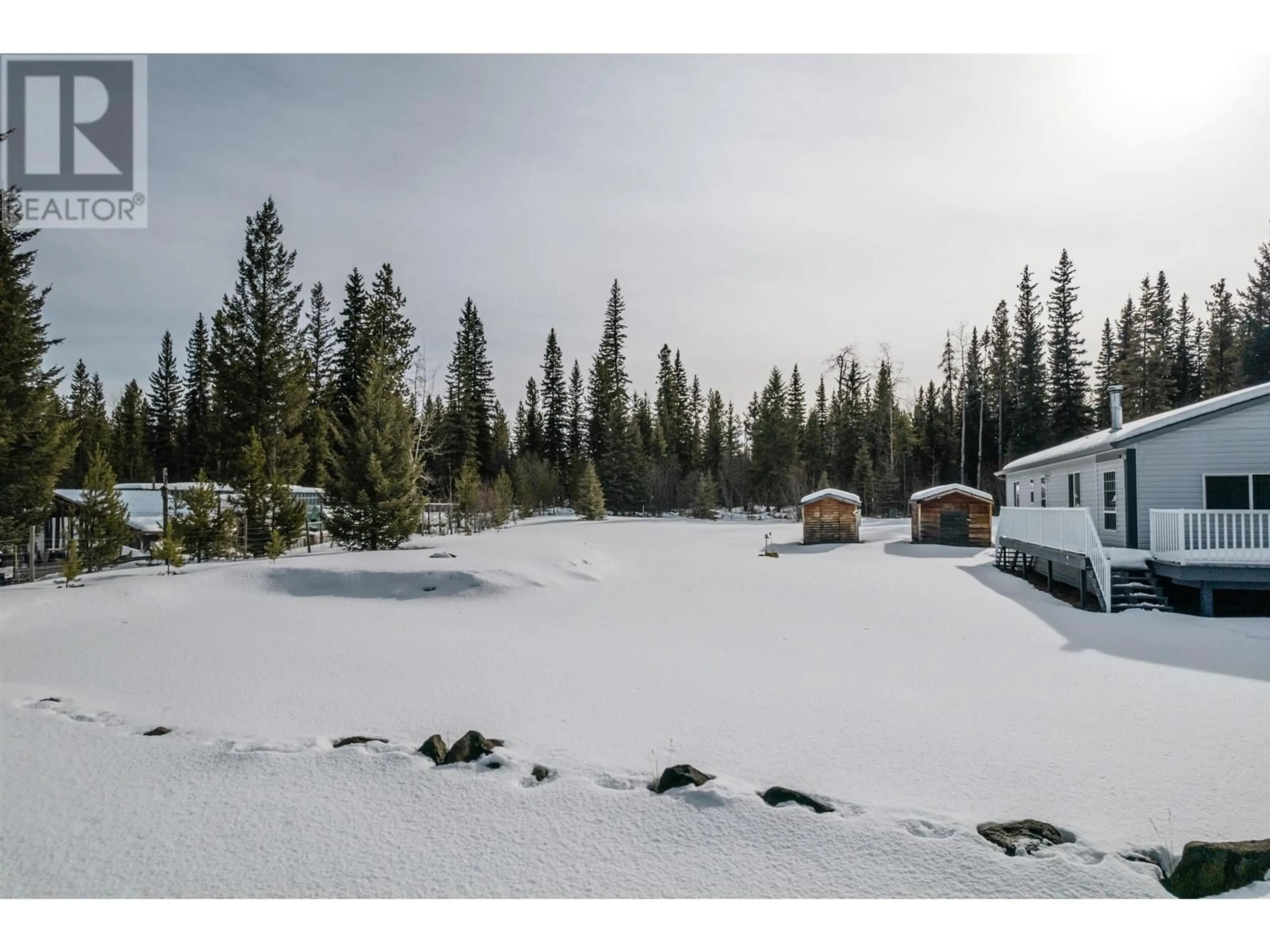 A pic from outside/outdoor area/front of a property/back of a property/a pic from drone, mountain view for 7070 POWELL ROAD, Lone Butte British Columbia V0K1X1
