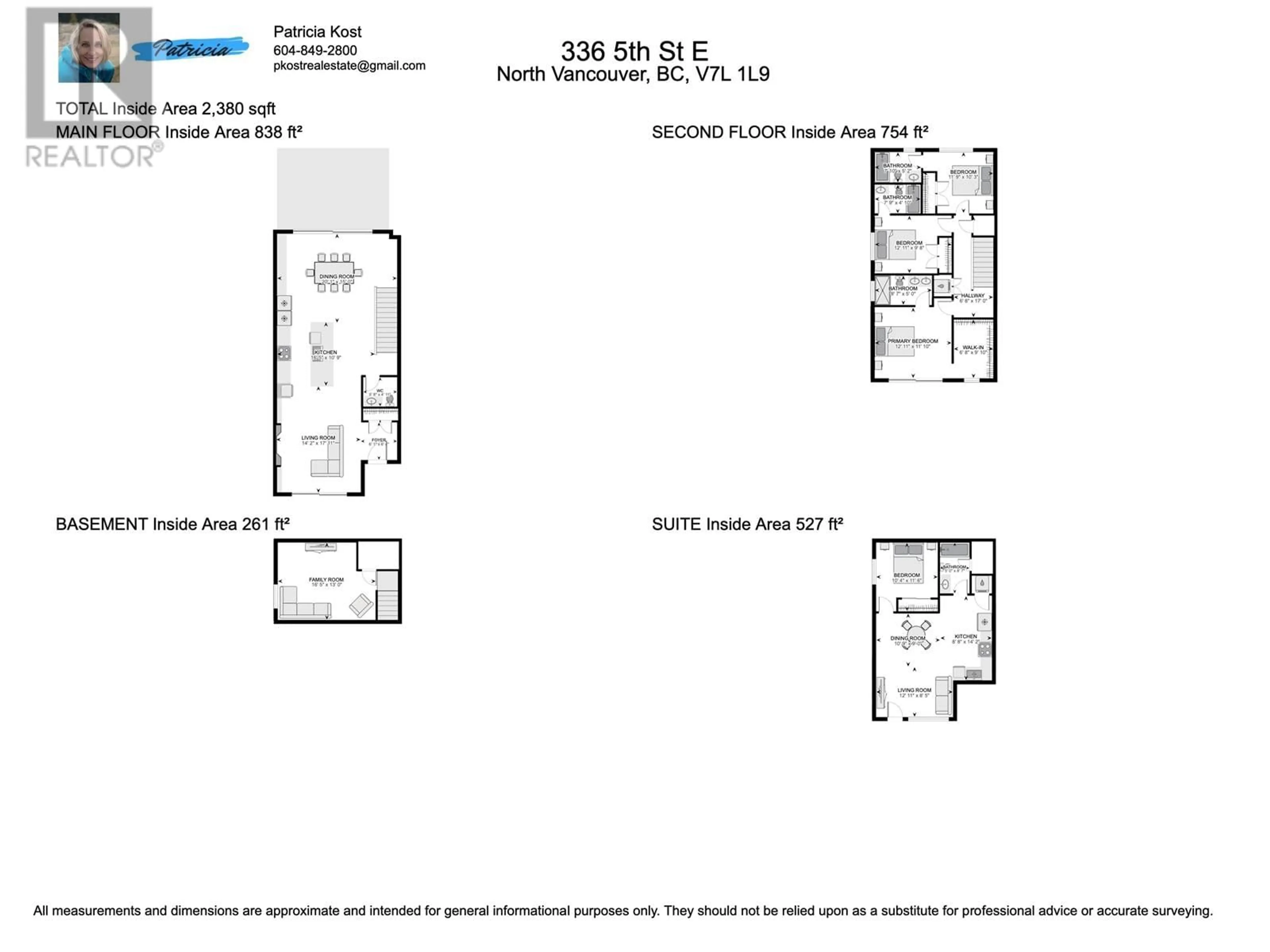 Floor plan for 336 E 5TH STREET, North Vancouver British Columbia V7L1L9