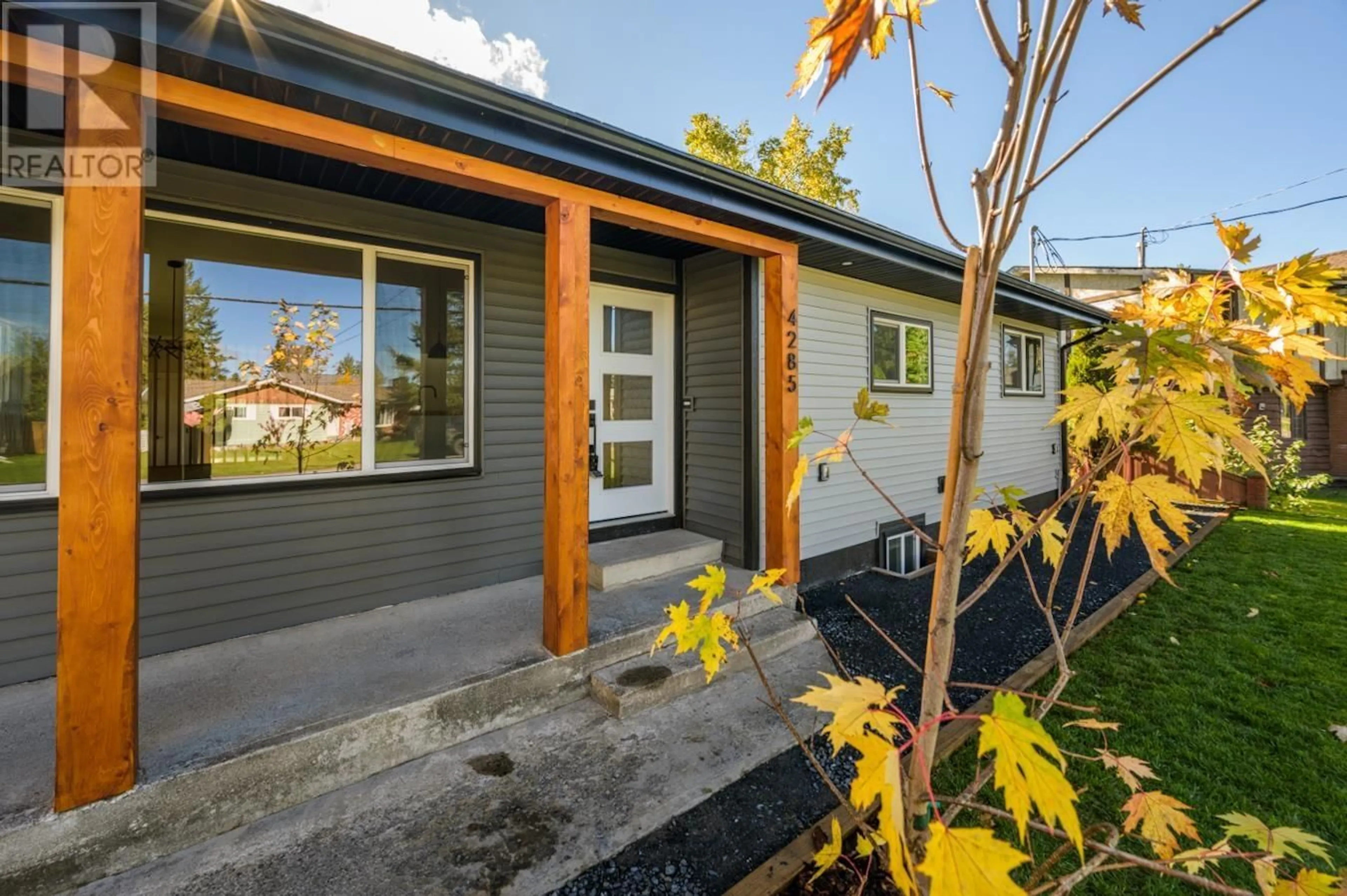 Home with vinyl exterior material, street for 4285 CRAIG DRIVE, Prince George British Columbia V2K1E4