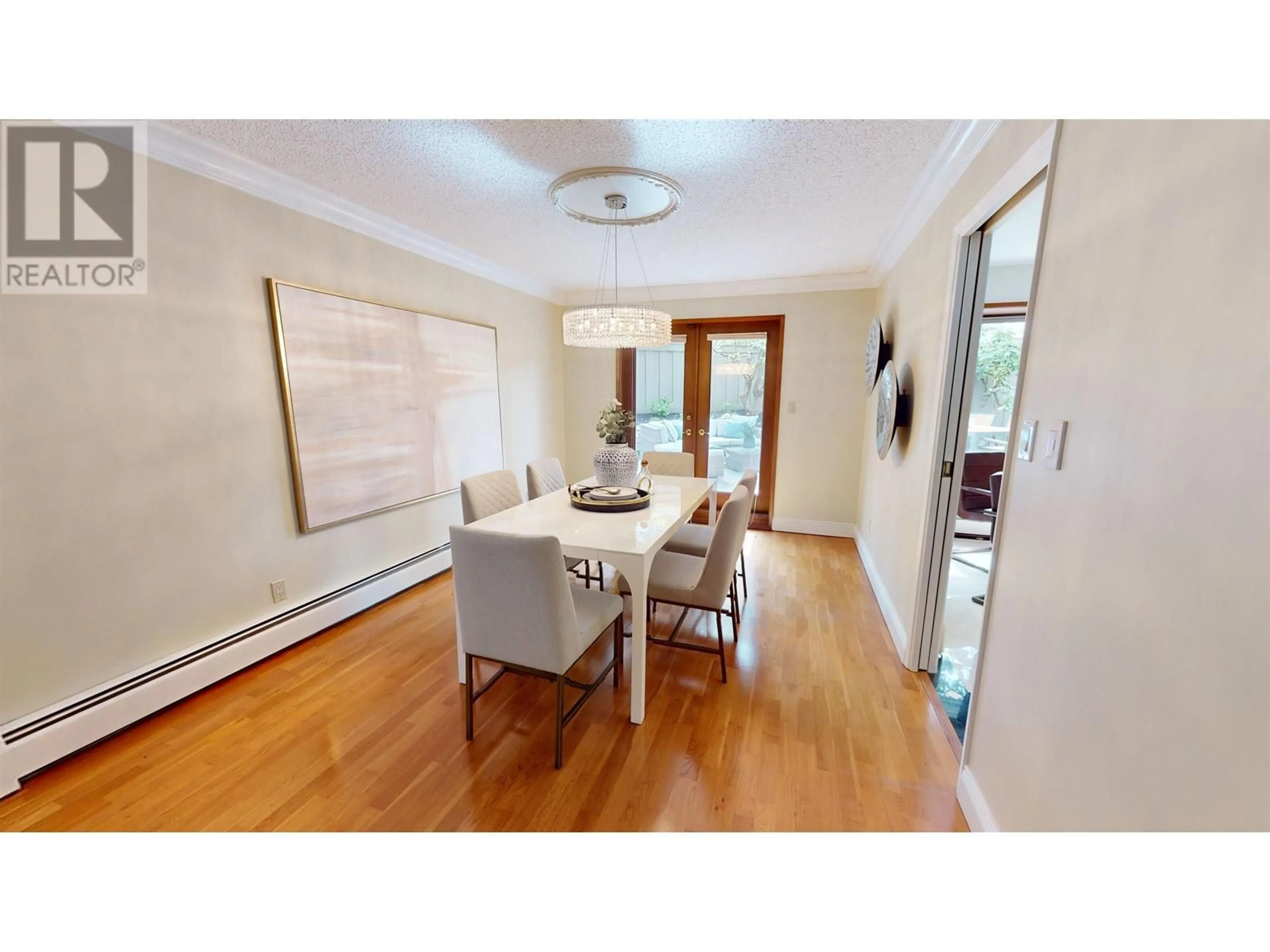 Dining room, wood/laminate floor for 46 4900 CARTIER STREET, Vancouver British Columbia V6M4H2