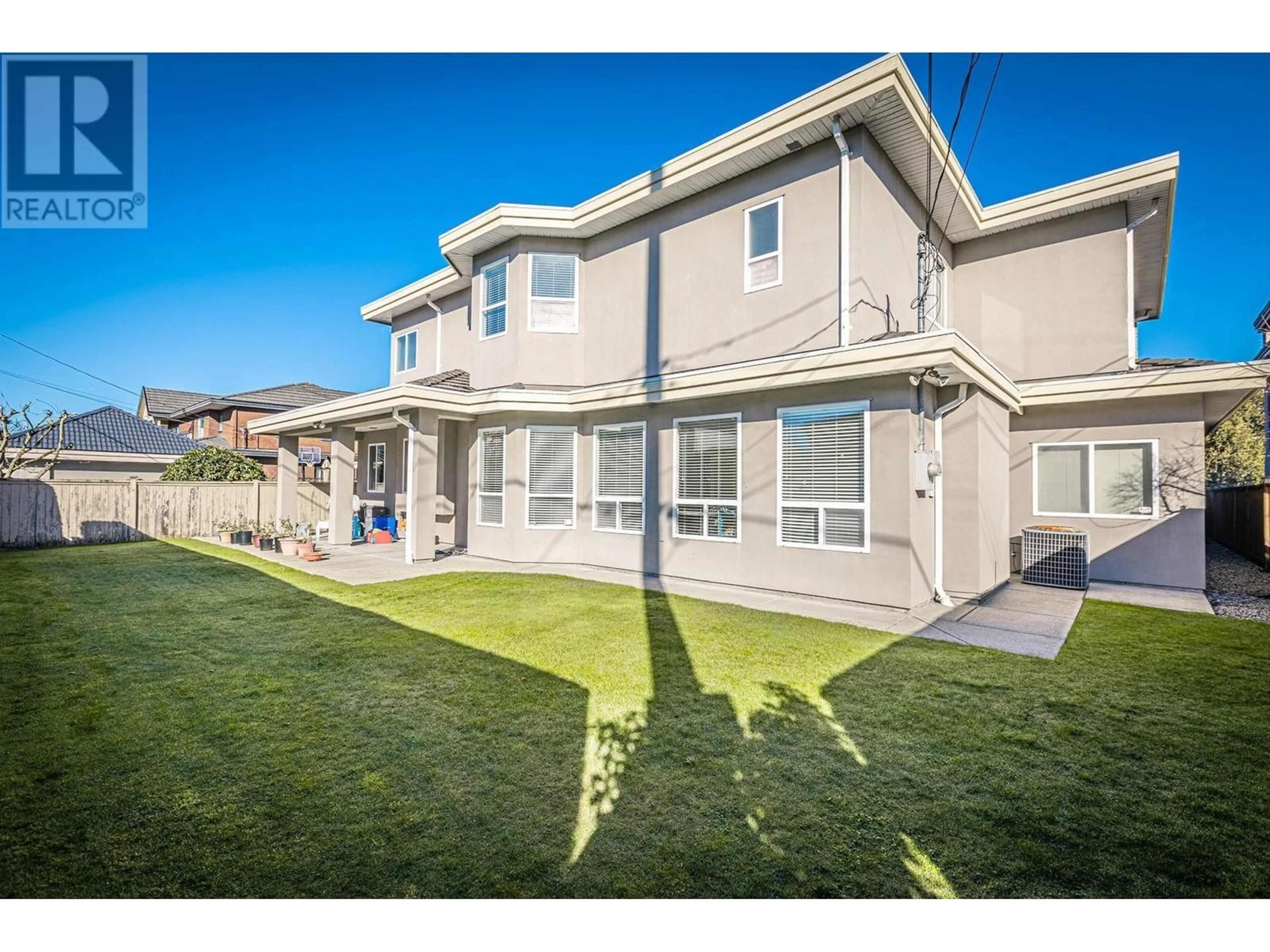 A pic from outside/outdoor area/front of a property/back of a property/a pic from drone, unknown for 7560 BROADMOOR BOULEVARD, Richmond British Columbia V7A1A7