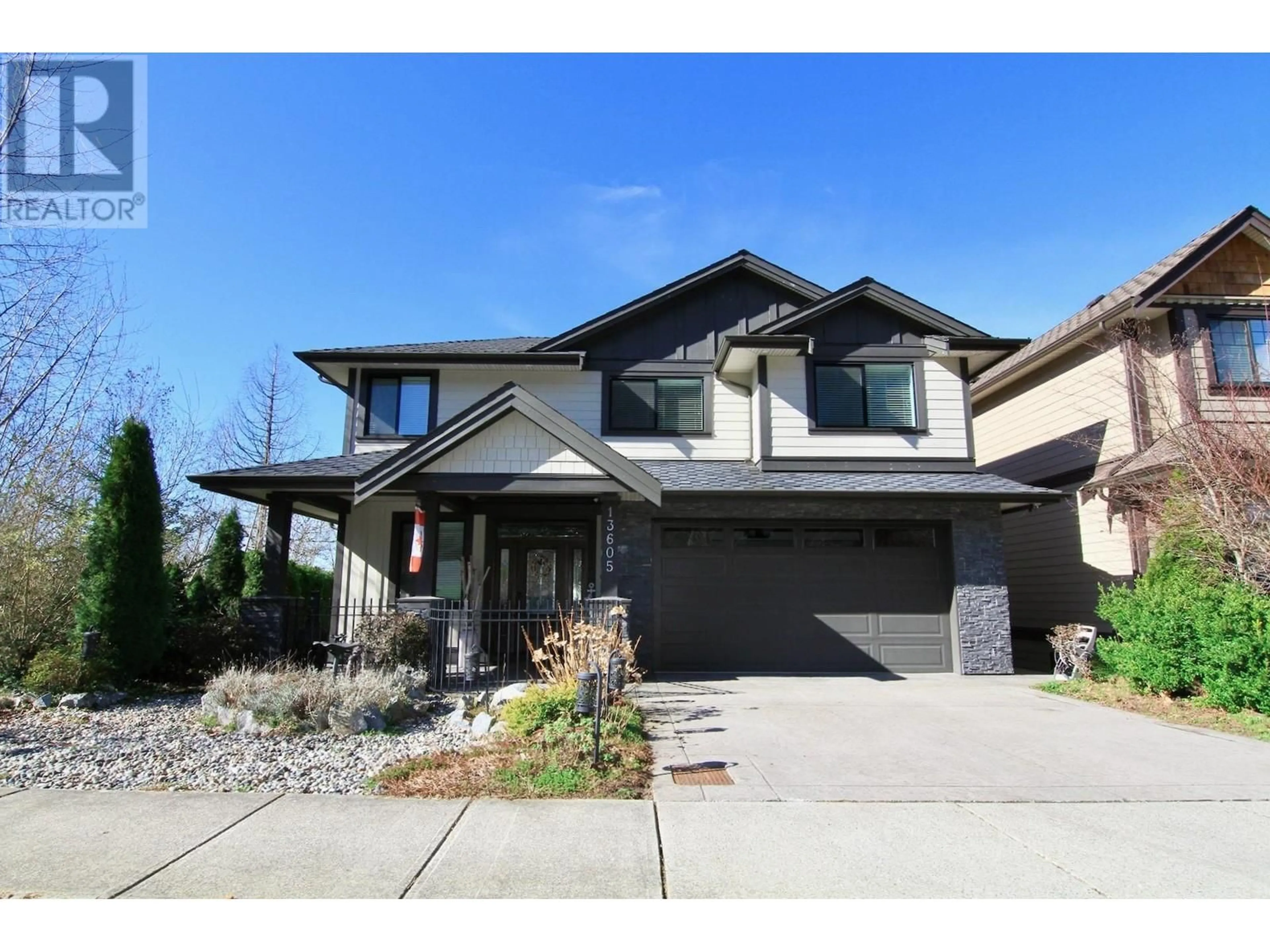 Home with brick exterior material, street for 13605 MCKERCHER DRIVE, Maple Ridge British Columbia V4R0E1