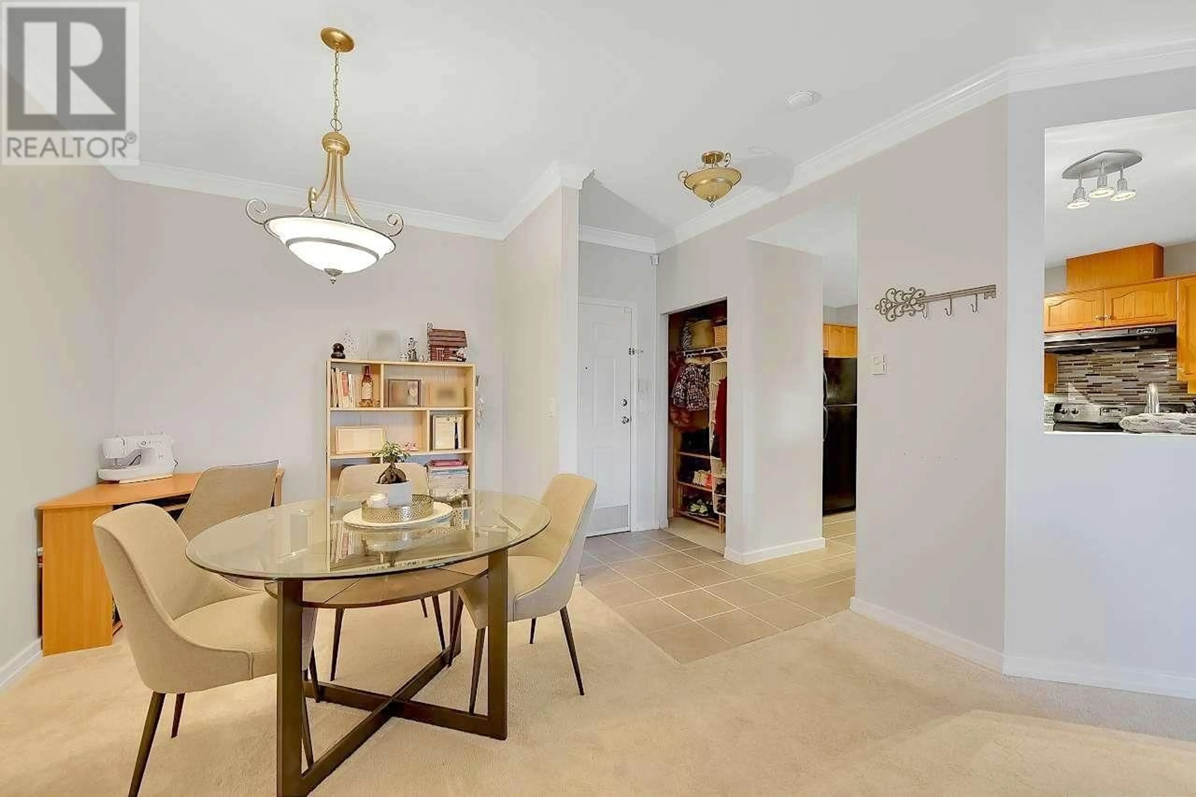 Dining room, ceramic/tile floor for 212 12464 191B STREET, Pitt Meadows British Columbia V3Y2P6