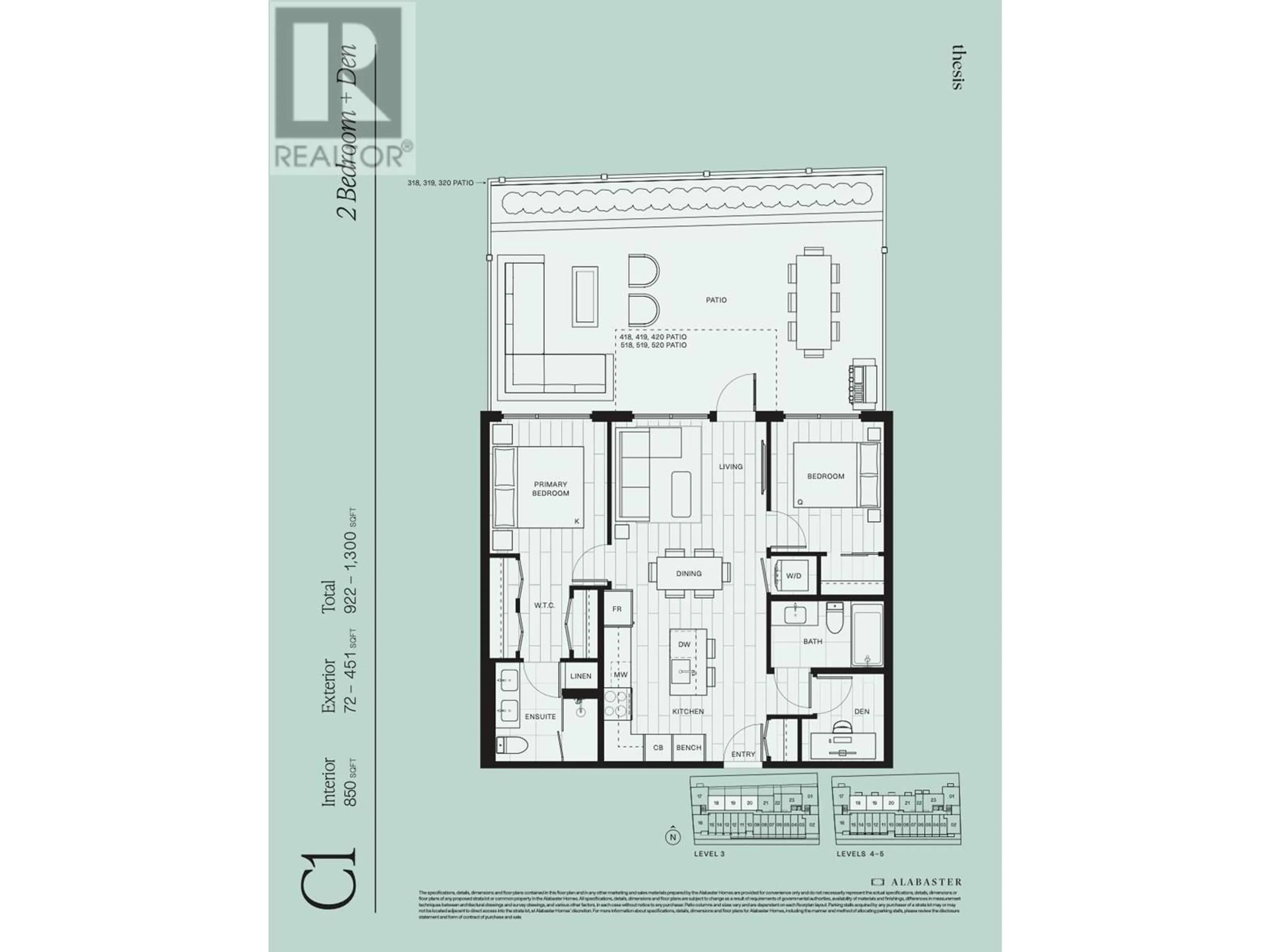 Floor plan for 519 - 133 49TH AVENUE, Vancouver British Columbia V5Z2S3