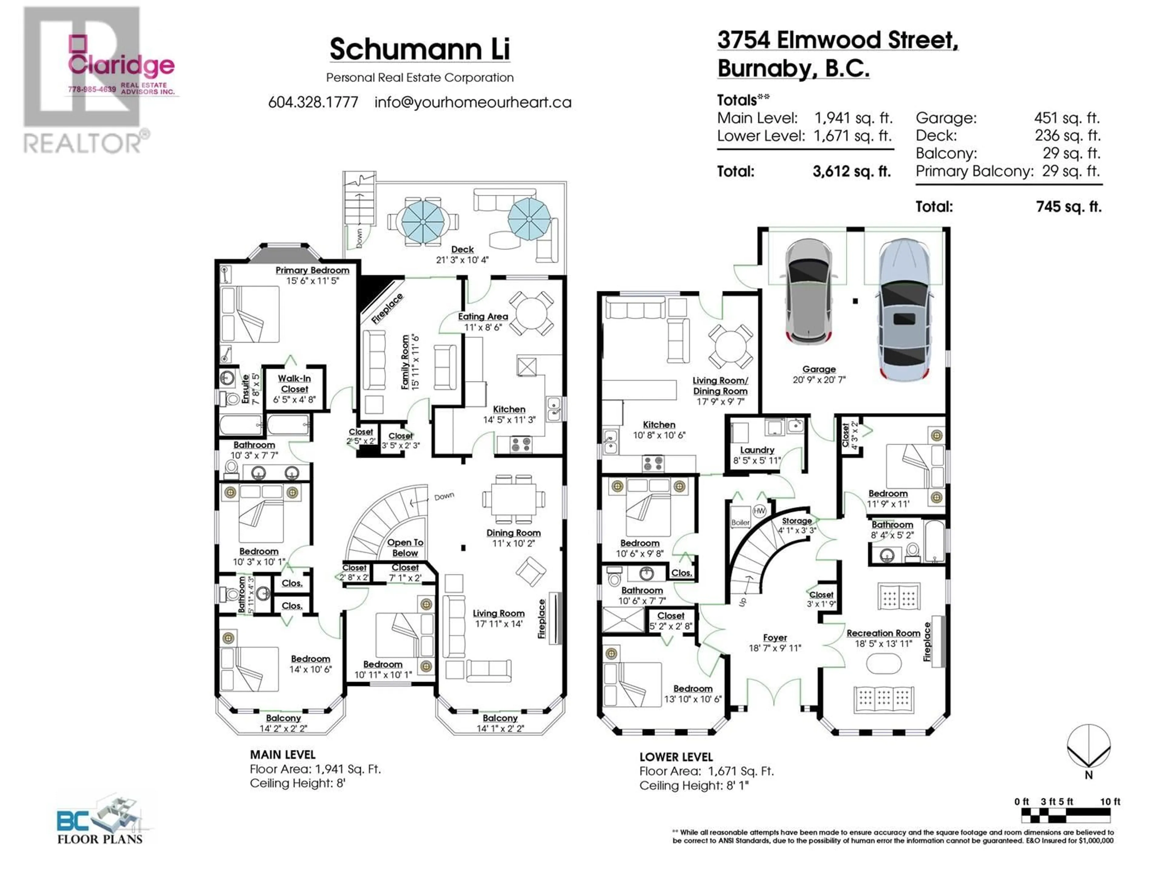Floor plan for 3754 ELMWOOD STREET, Burnaby British Columbia V5G1R7
