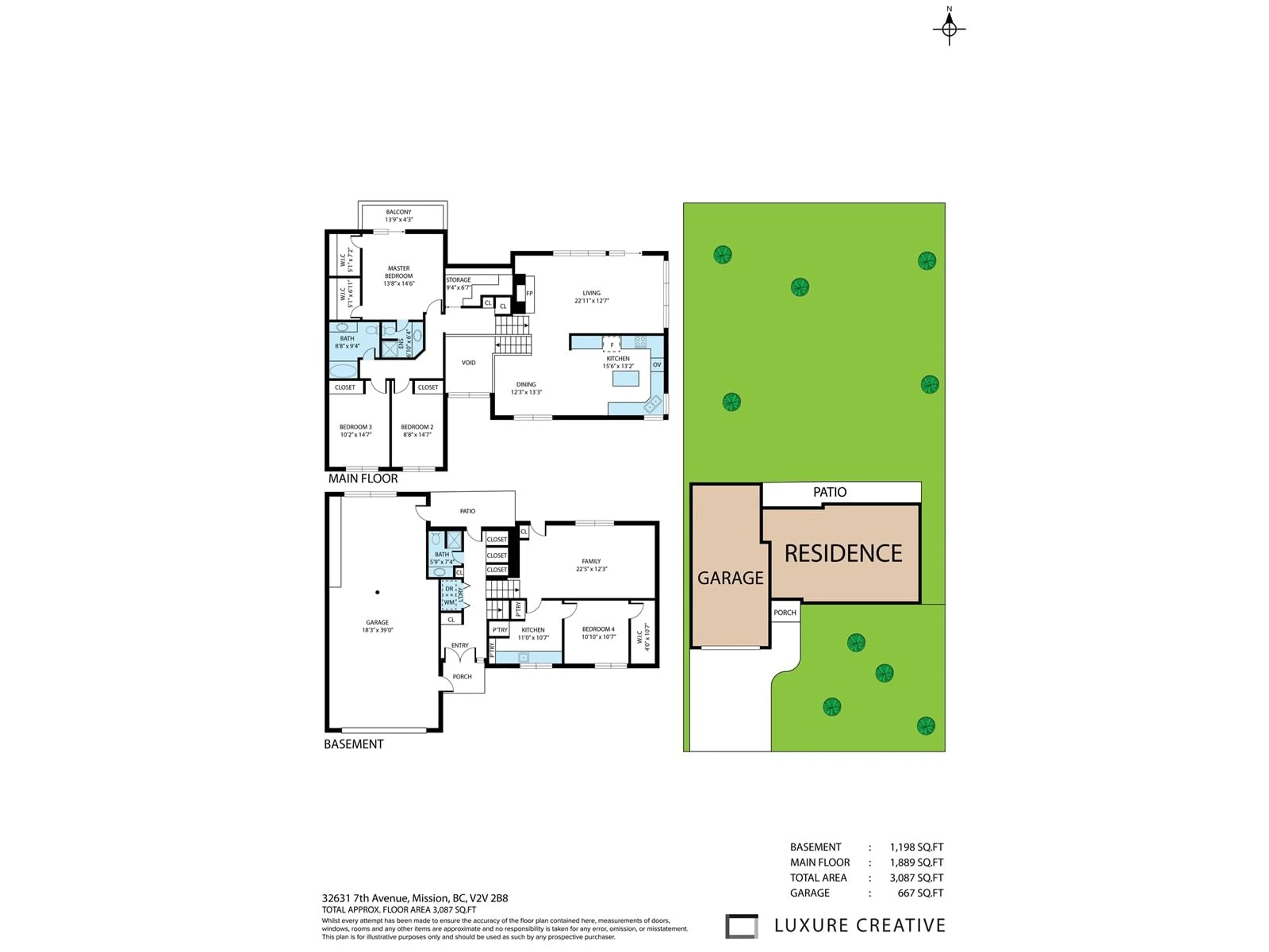 Floor plan for 32631 7TH AVENUE, Mission British Columbia V2V2B8