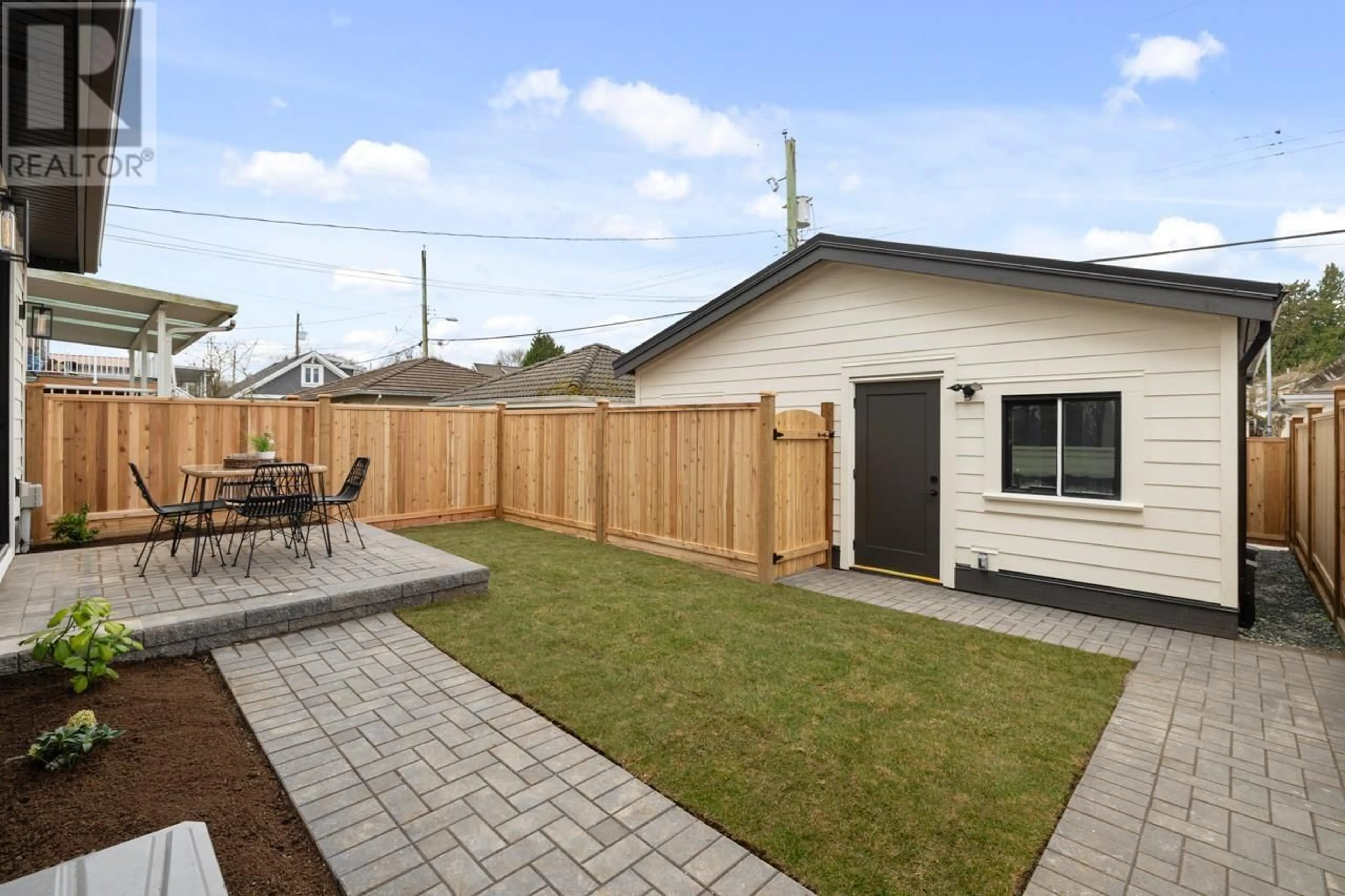 Patio, street for 2 4579 CULLODEN STREET, Vancouver British Columbia V5V4X7