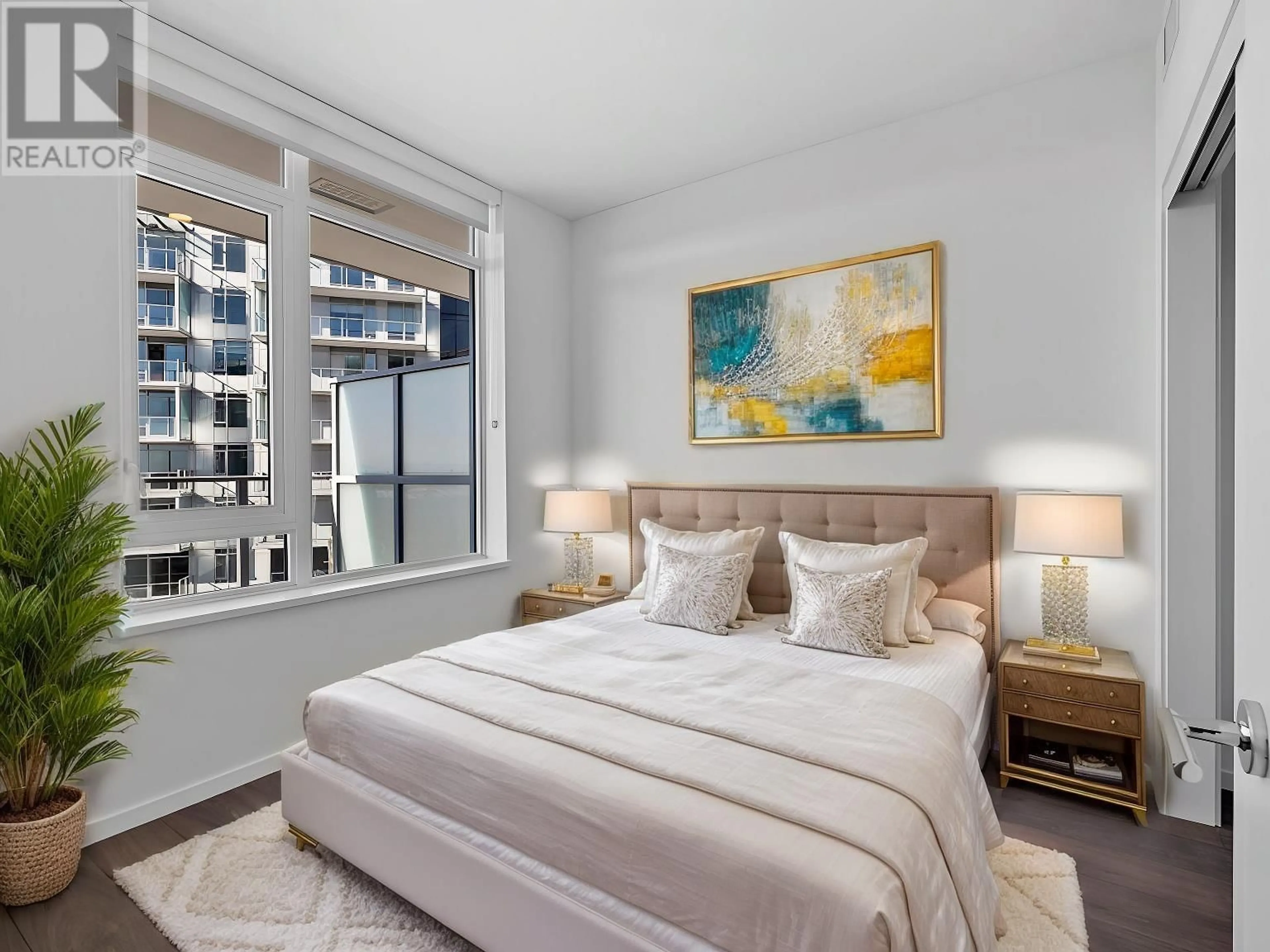 Bedroom with bed, unknown for 909 - 6808 MINORU BOULEVARD, Richmond British Columbia V6Y0M7