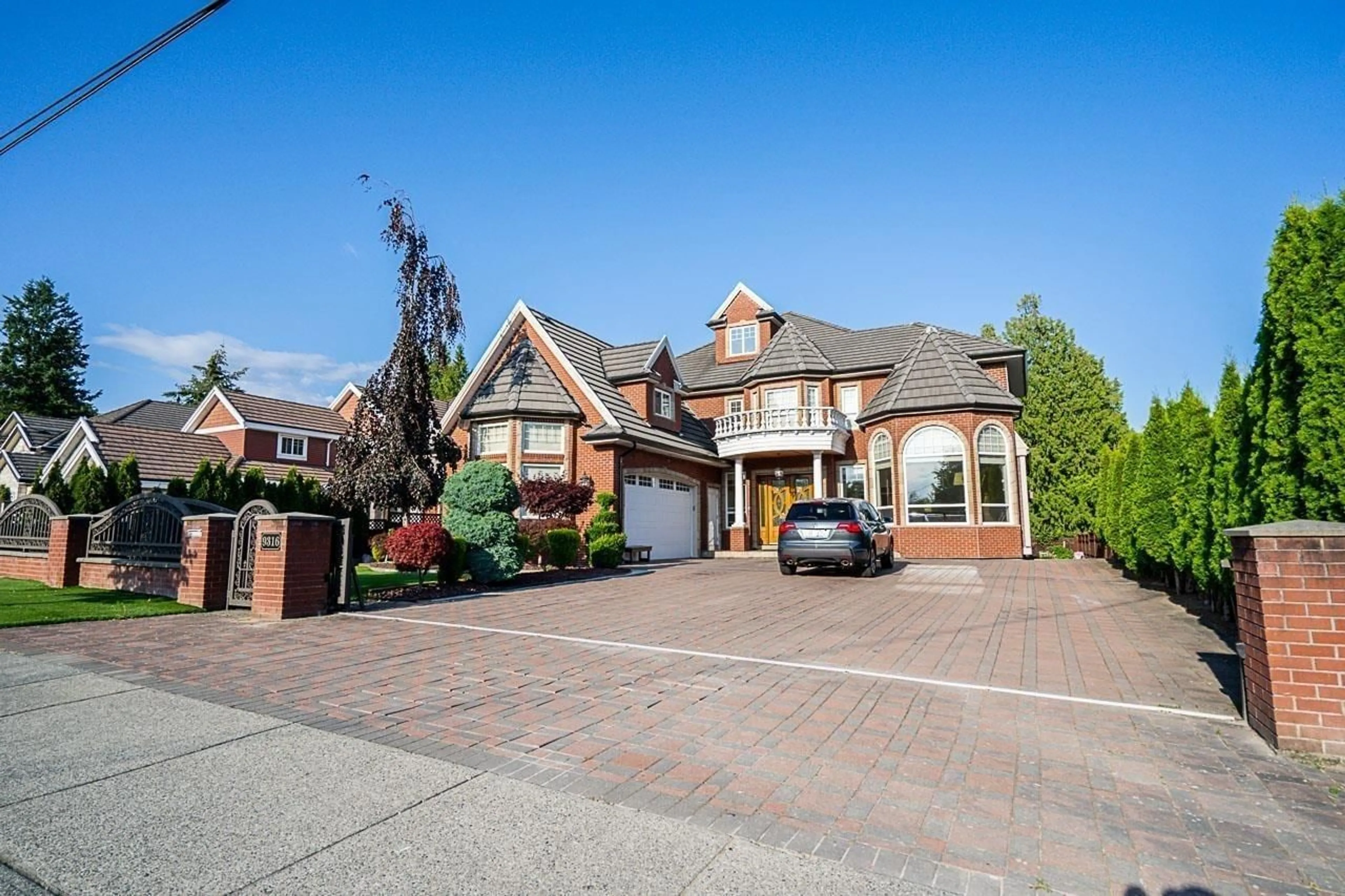 Home with brick exterior material, street for 9316 125, Surrey British Columbia V3V4X6