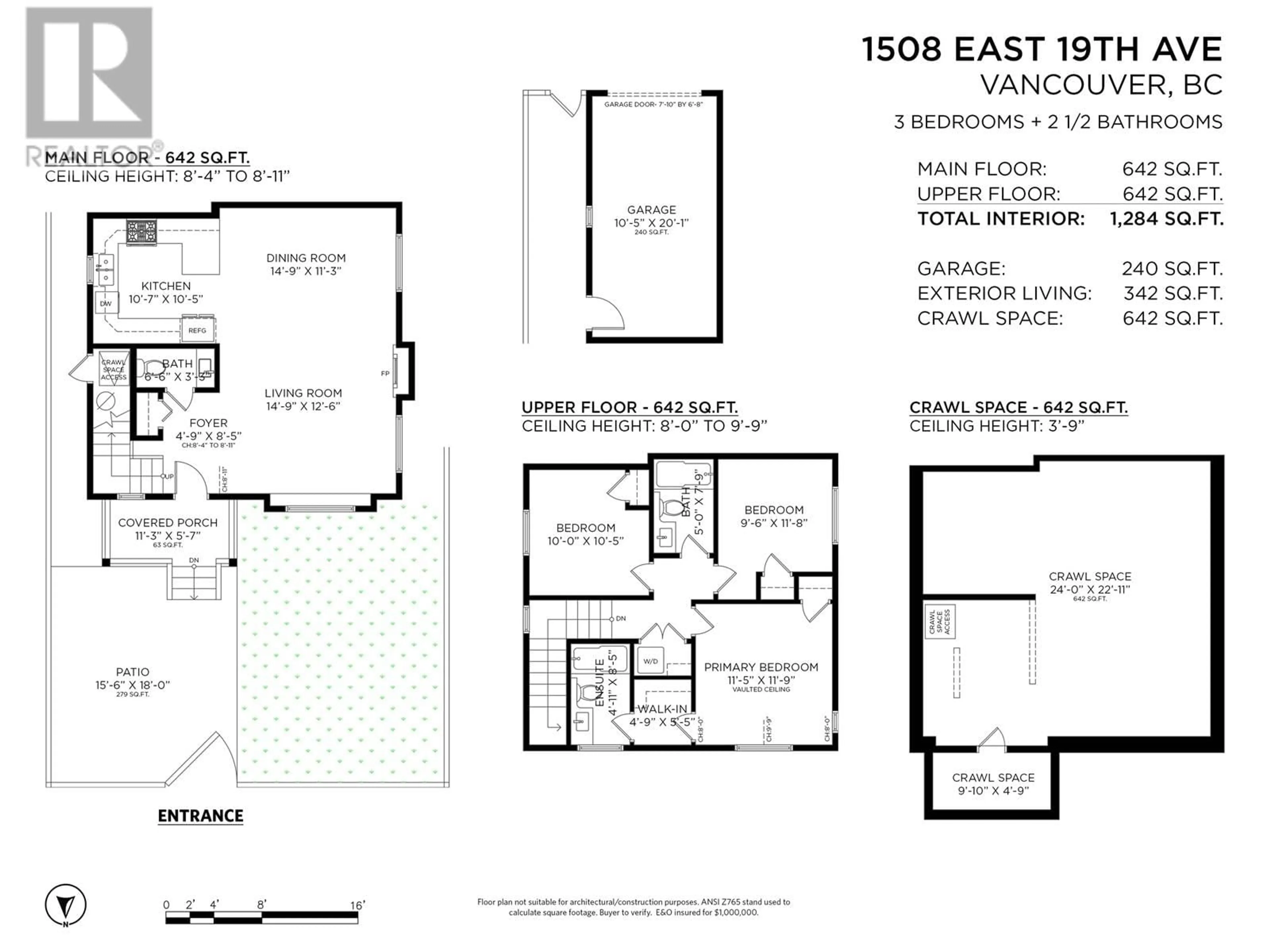 Floor plan for 1508 E 19TH AVENUE, Vancouver British Columbia V5N5L5