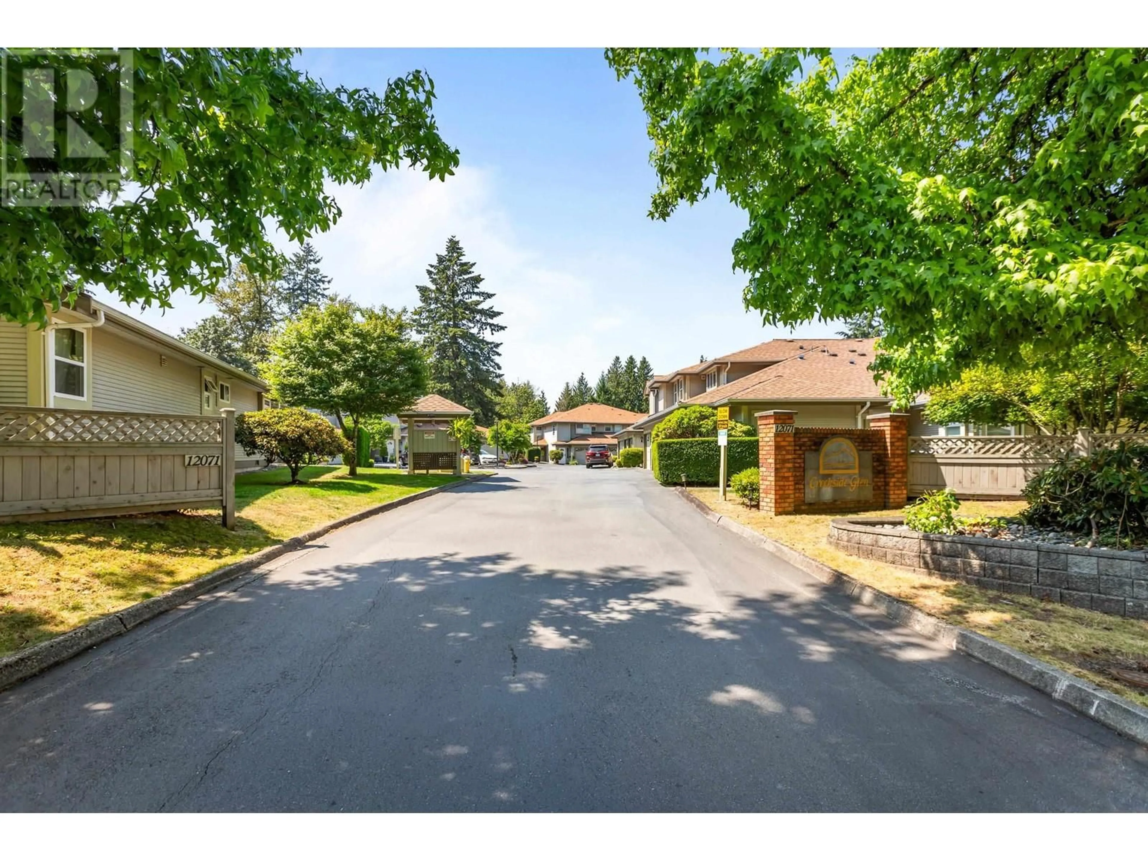 A pic from outside/outdoor area/front of a property/back of a property/a pic from drone, street for 13 - 12071 232B STREET, Maple Ridge British Columbia V2X0Z7