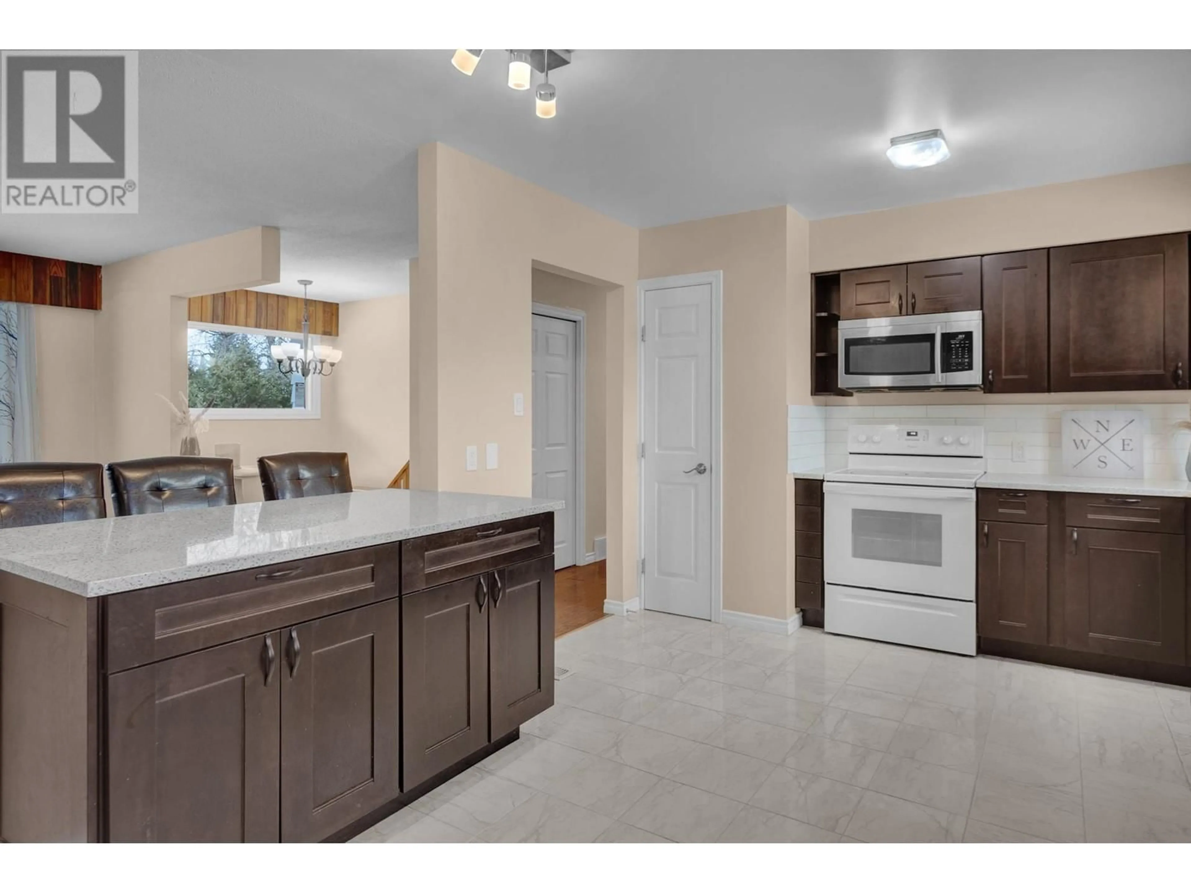 Standard kitchen, ceramic/tile floor for 5287 CAMBRIDGE ROAD, Prince George British Columbia V2N2B6