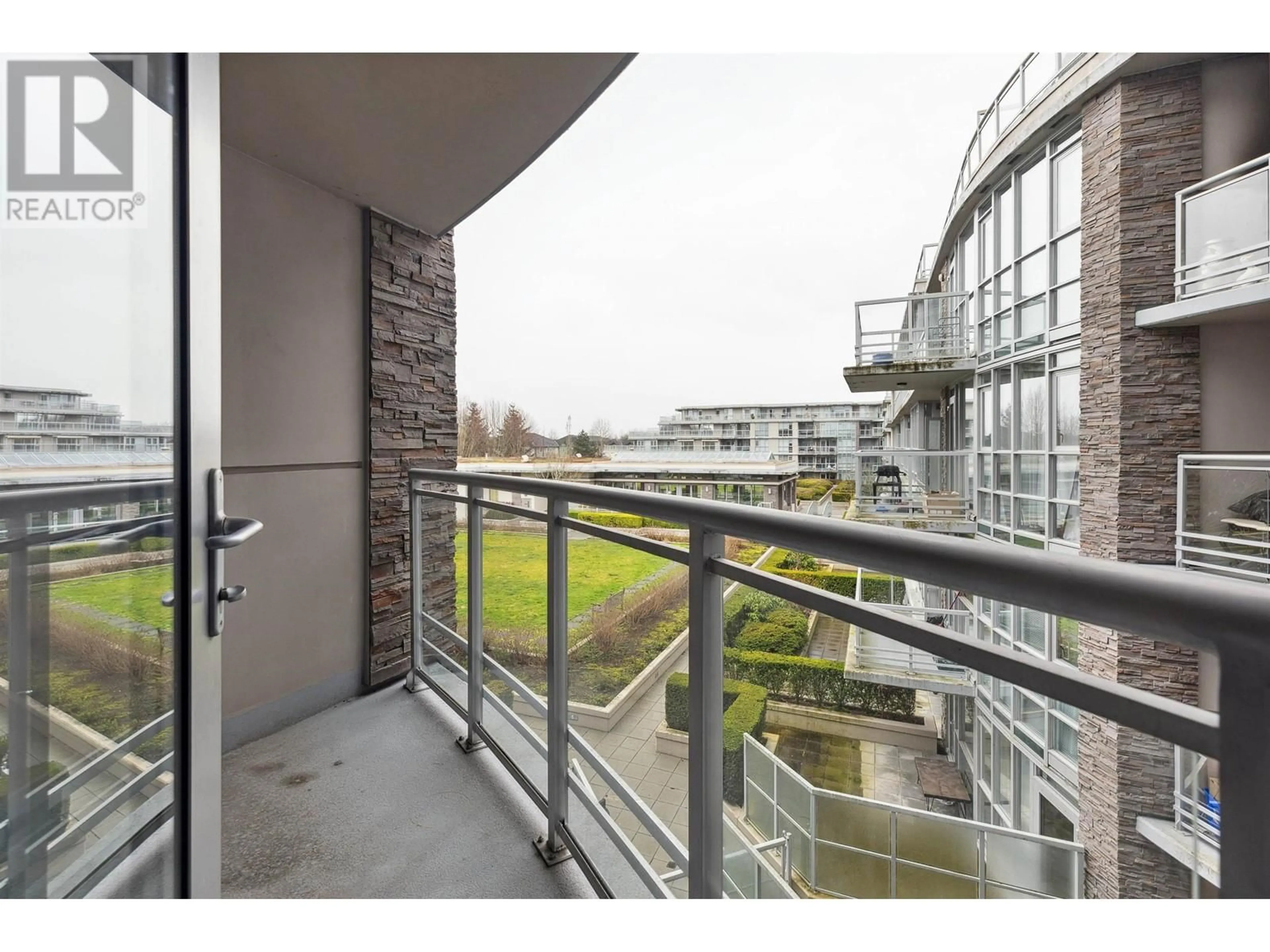 Balcony in the apartment, city buildings view from balcony for 315 9371 HEMLOCK DRIVE, Richmond British Columbia V6Y4K6