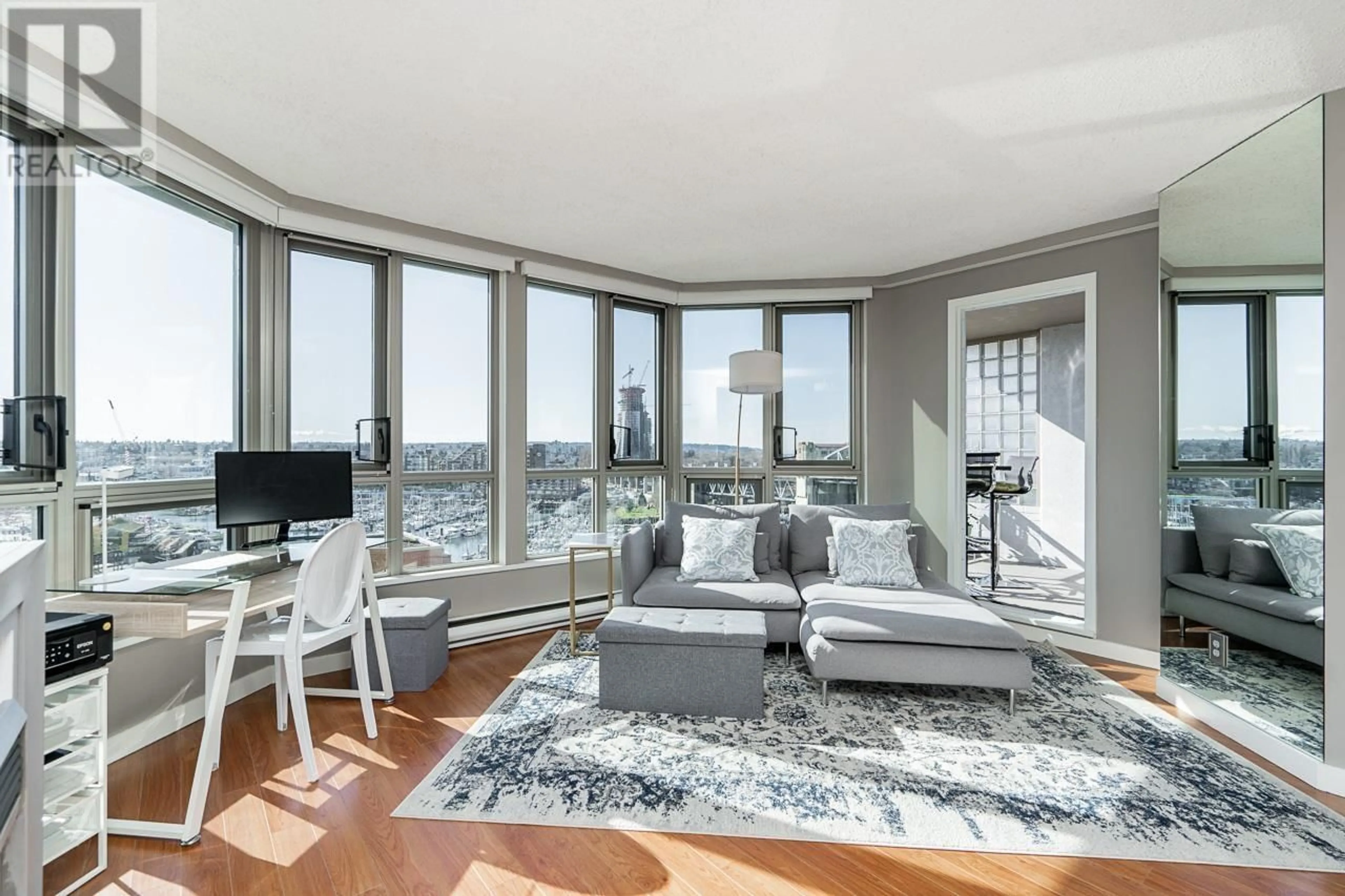 Living room with furniture, unknown for 1402 - 1625 HORNBY STREET, Vancouver British Columbia V6Z2M2