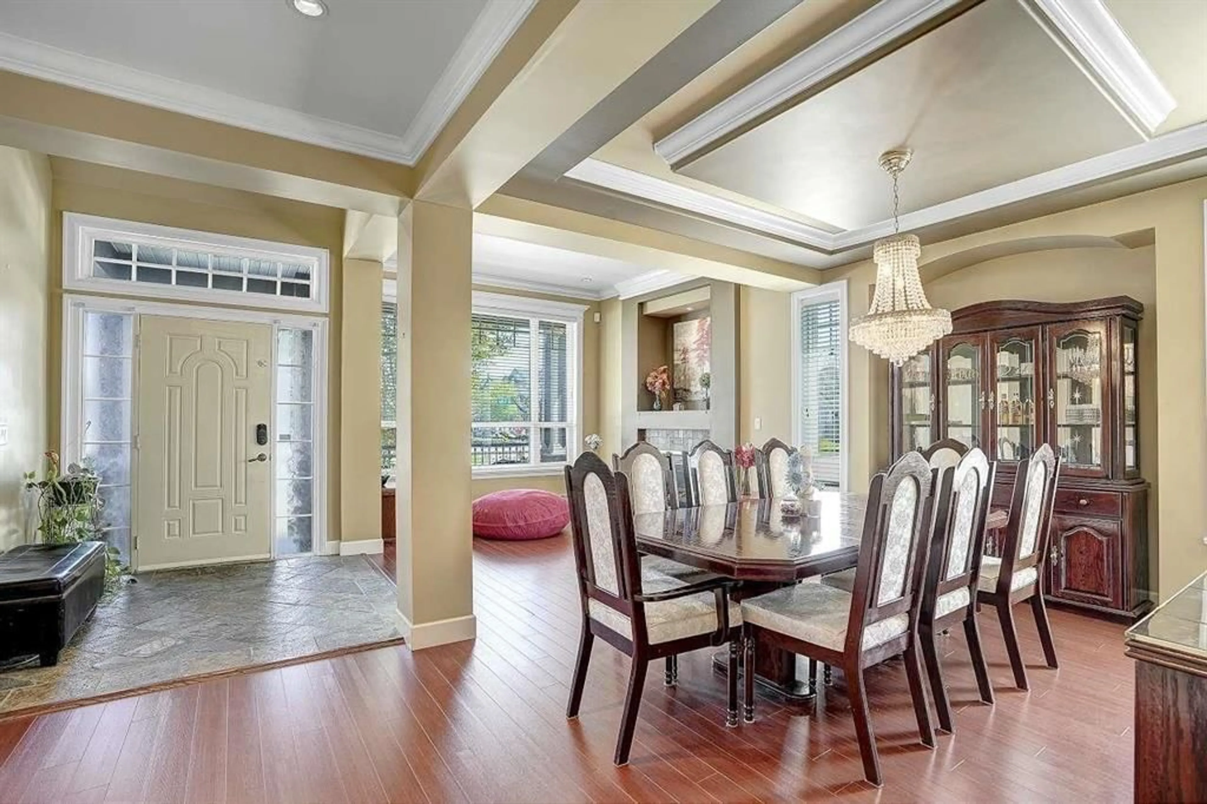 Dining room, ceramic/tile floor for 6303 167B, Surrey British Columbia V3S1X3