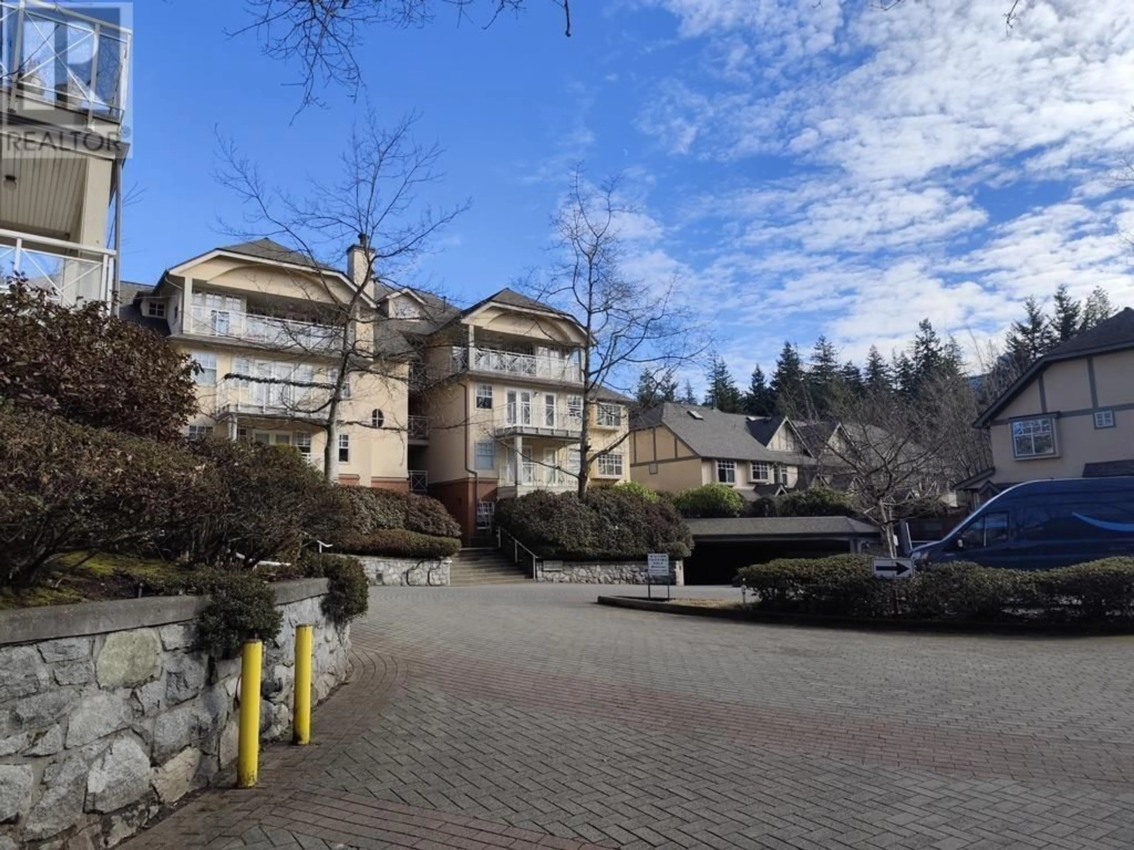 A pic from outside/outdoor area/front of a property/back of a property/a pic from drone, mountain view for 104 - 5880 HAMPTON PLACE, Vancouver British Columbia V6T2E9