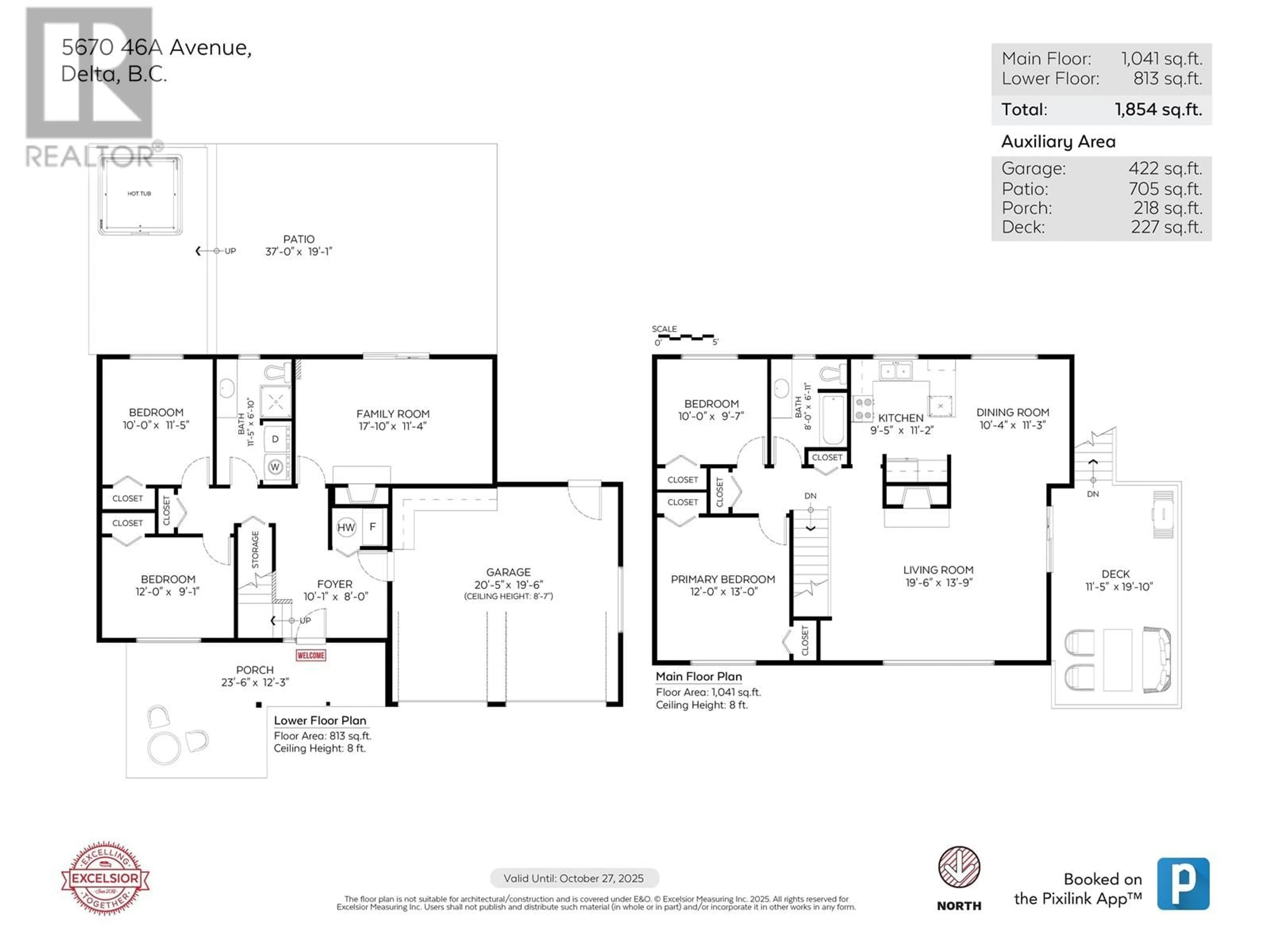 Floor plan for 5670 46A AVENUE, Delta British Columbia V4K1N7