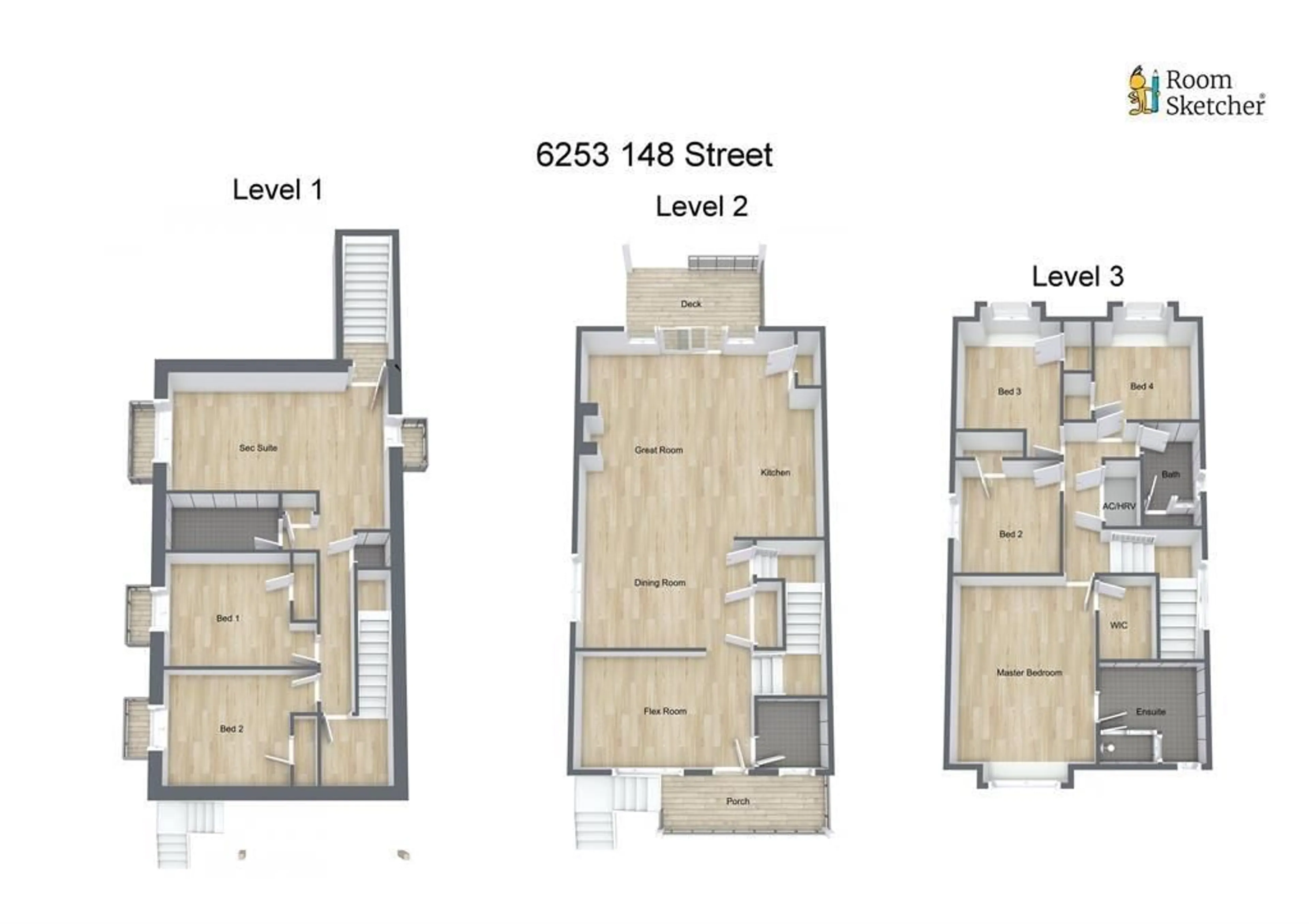 Floor plan for 6253 148, Surrey British Columbia V3S8E8