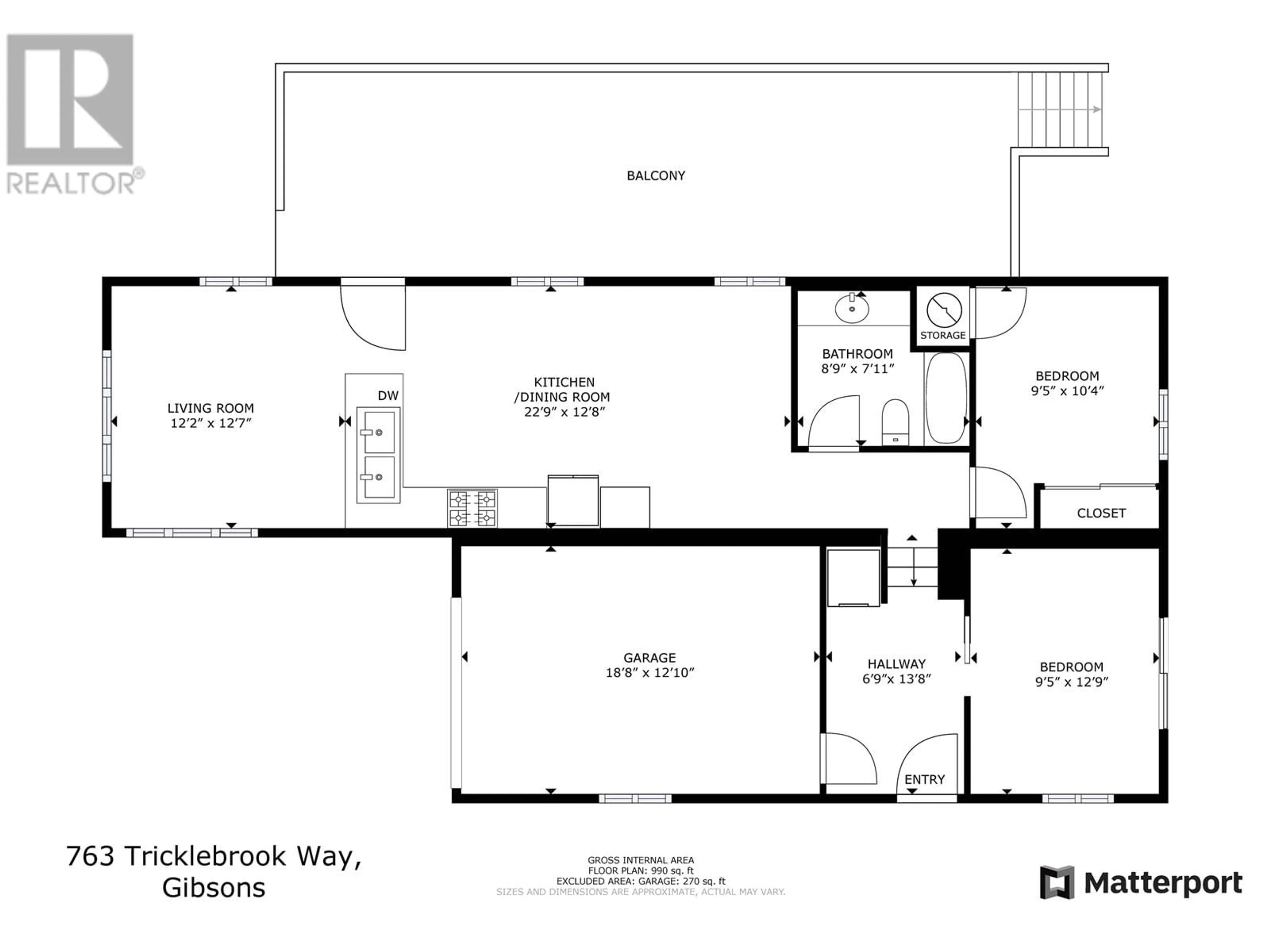 Floor plan for 763 TRICKLEBROOK WAY, Gibsons British Columbia V0N1V9