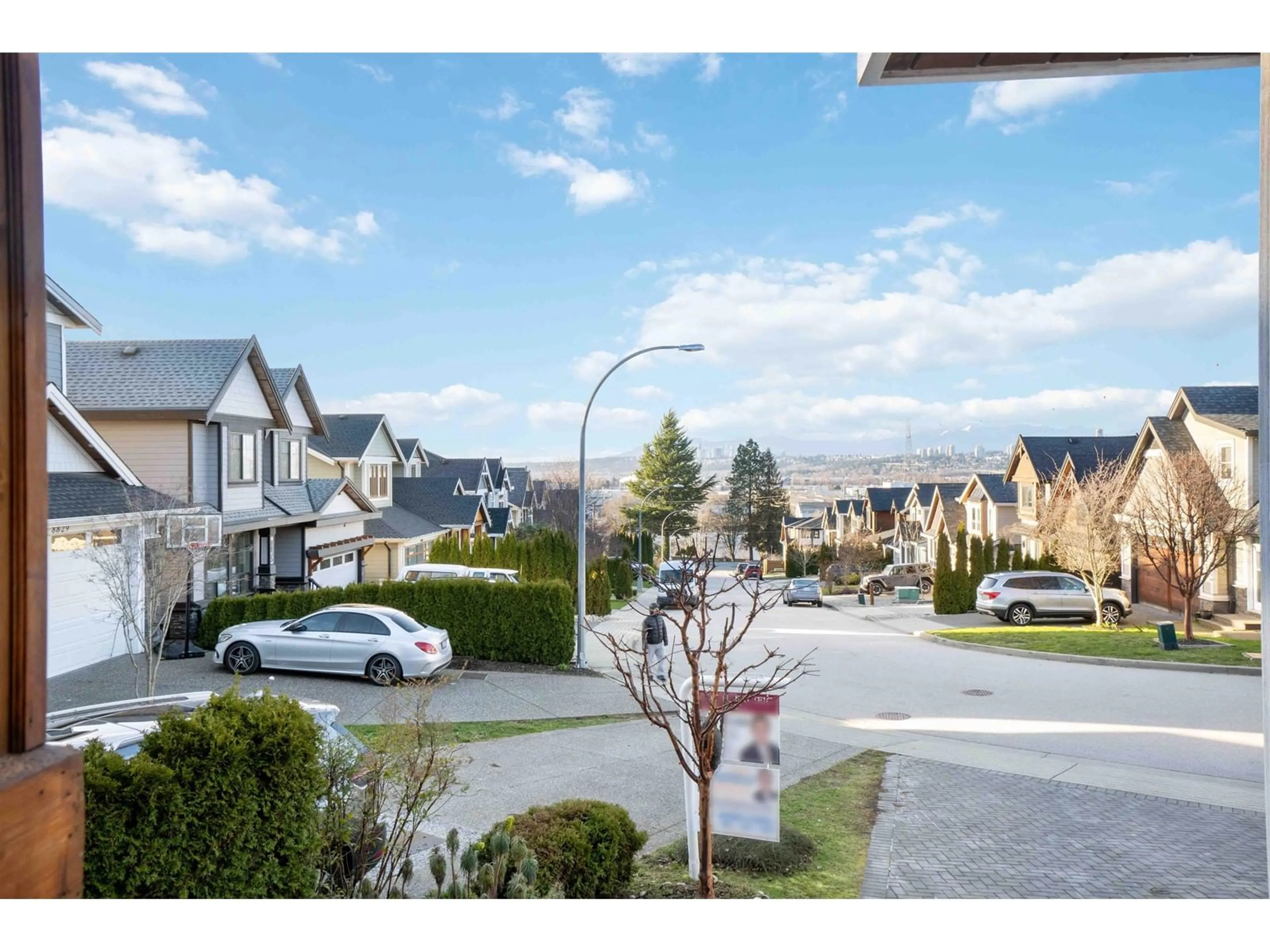 A pic from outside/outdoor area/front of a property/back of a property/a pic from drone, street for 8817 STEGAVIK, Delta British Columbia V4C0C6