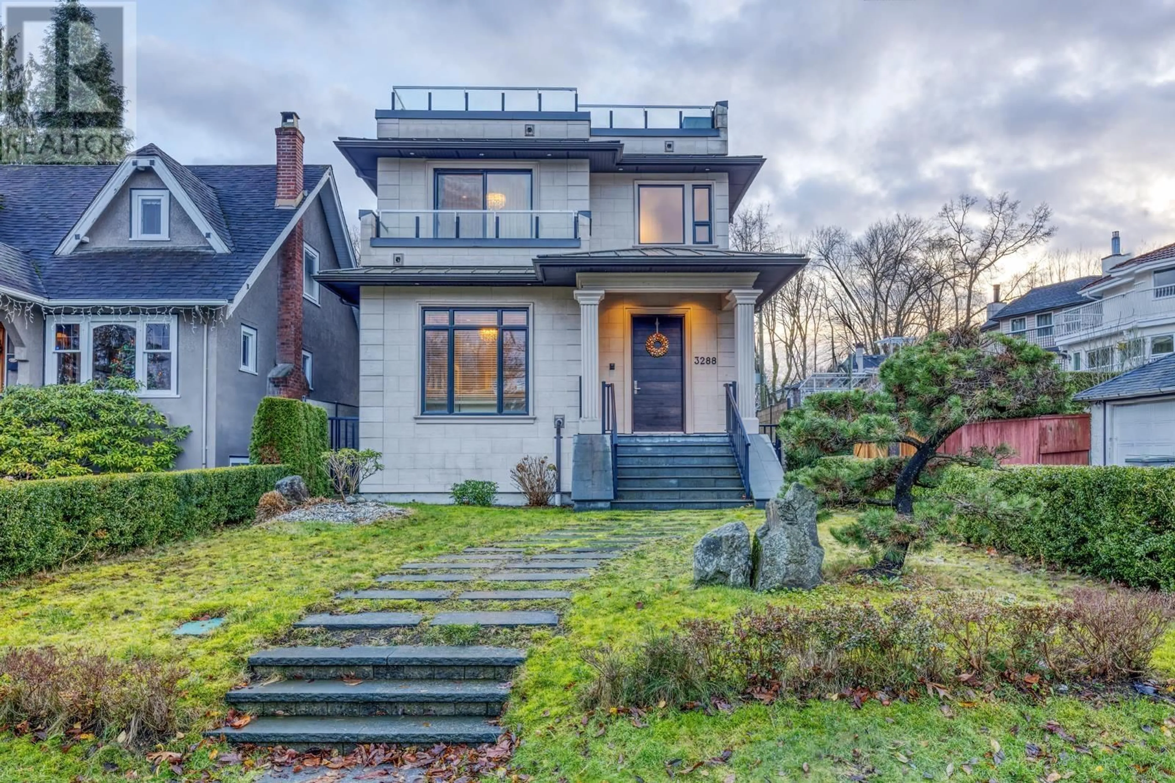Home with brick exterior material, street for 3288 23RD AVENUE, Vancouver British Columbia V6L1P9