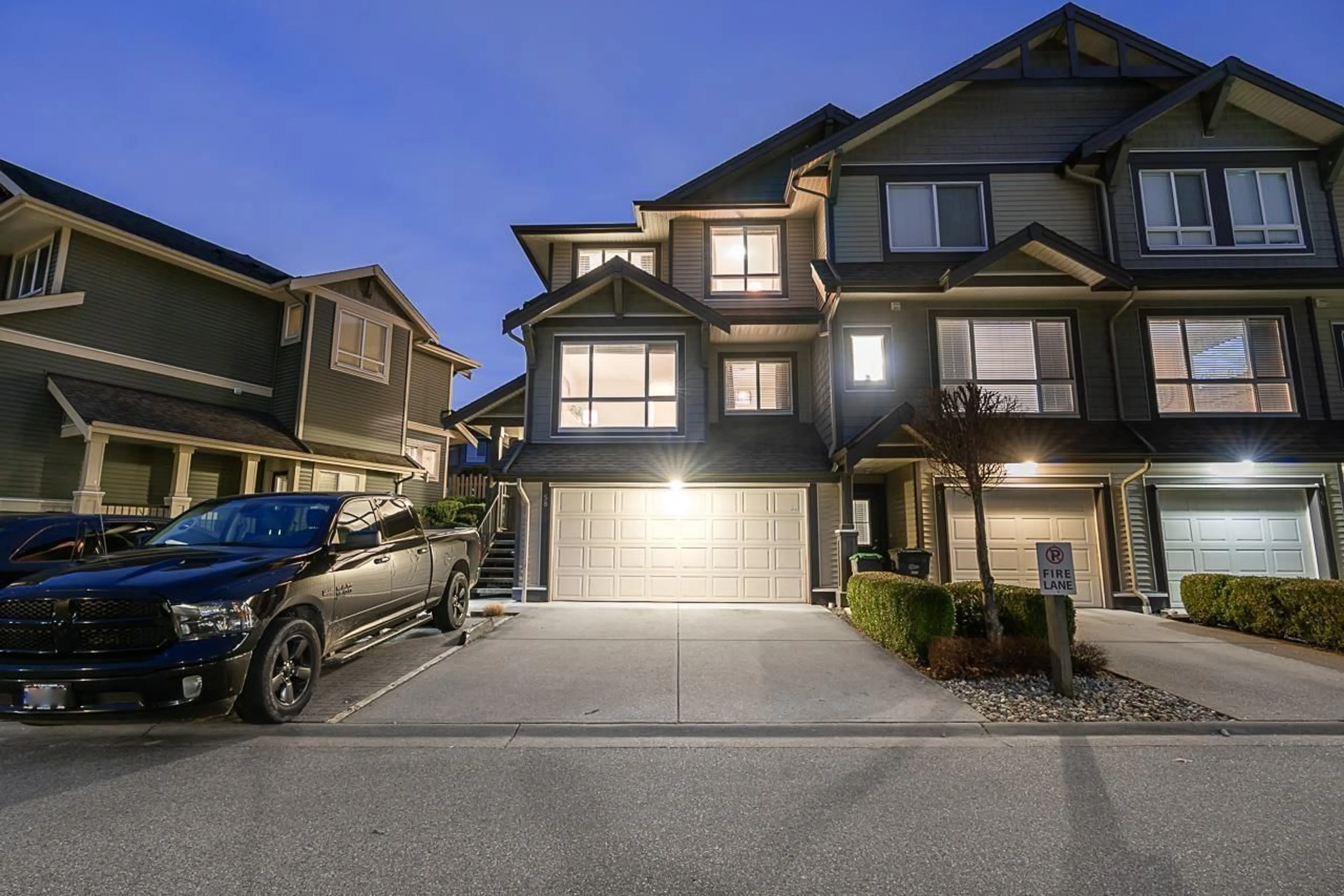 A pic from outside/outdoor area/front of a property/back of a property/a pic from drone, street for 58 7848 170 STREET, Surrey British Columbia V4N6M4