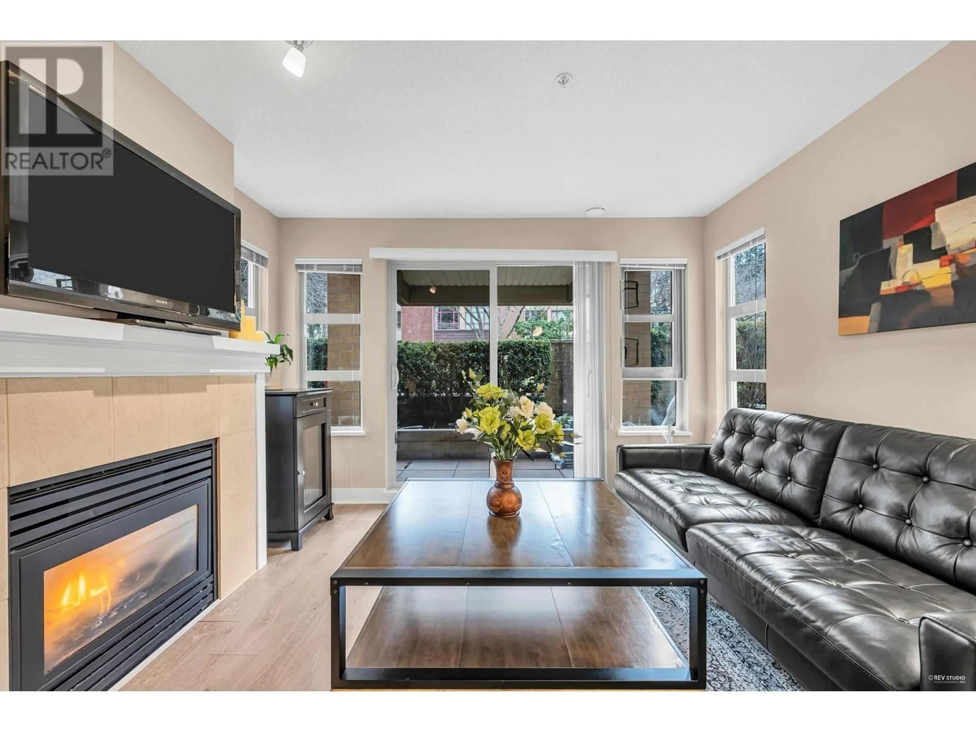 Living room with furniture, unknown for 119 - 5725 AGRONOMY ROAD, Vancouver British Columbia V6T1L9