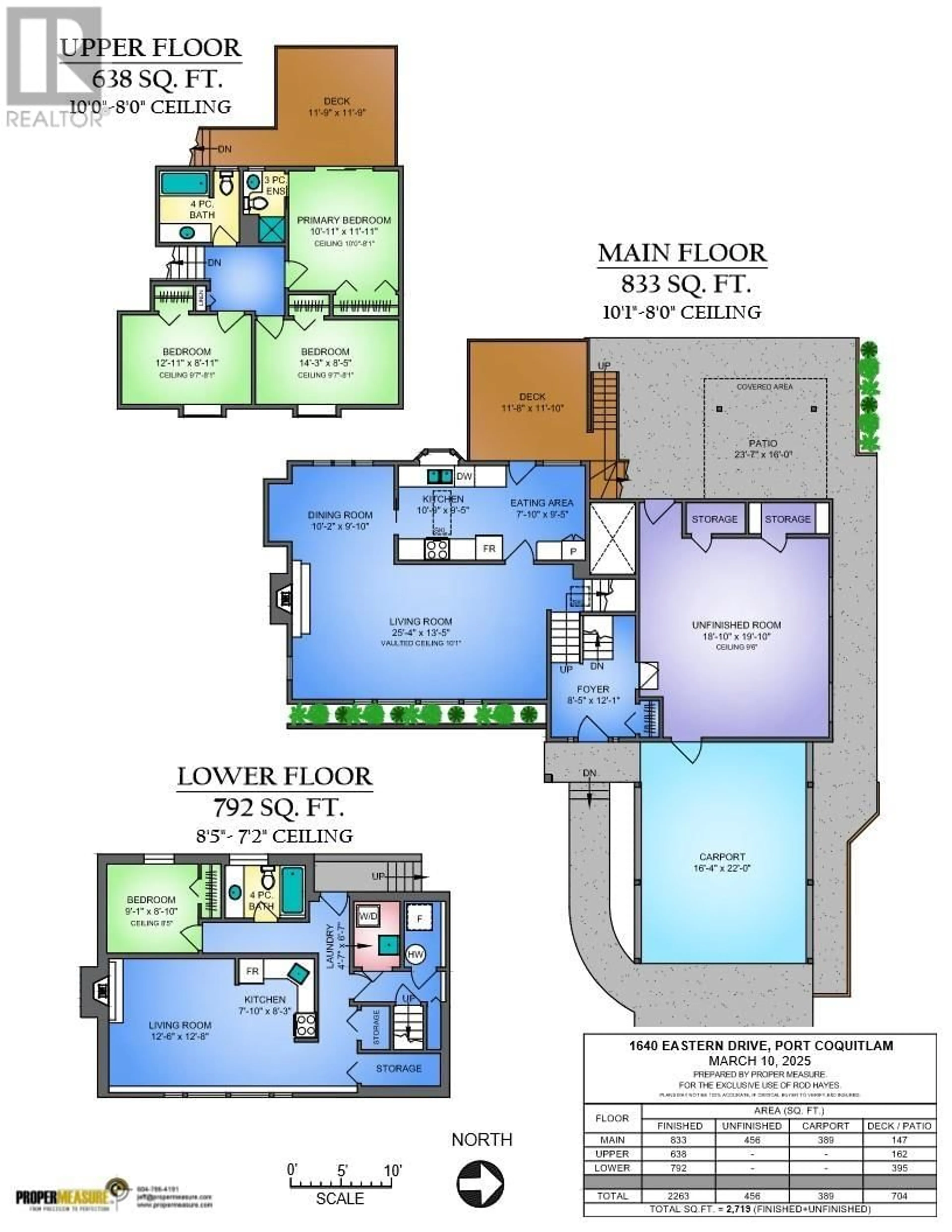 Floor plan for 1640 EASTERN DRIVE, Port Coquitlam British Columbia V3C2T4