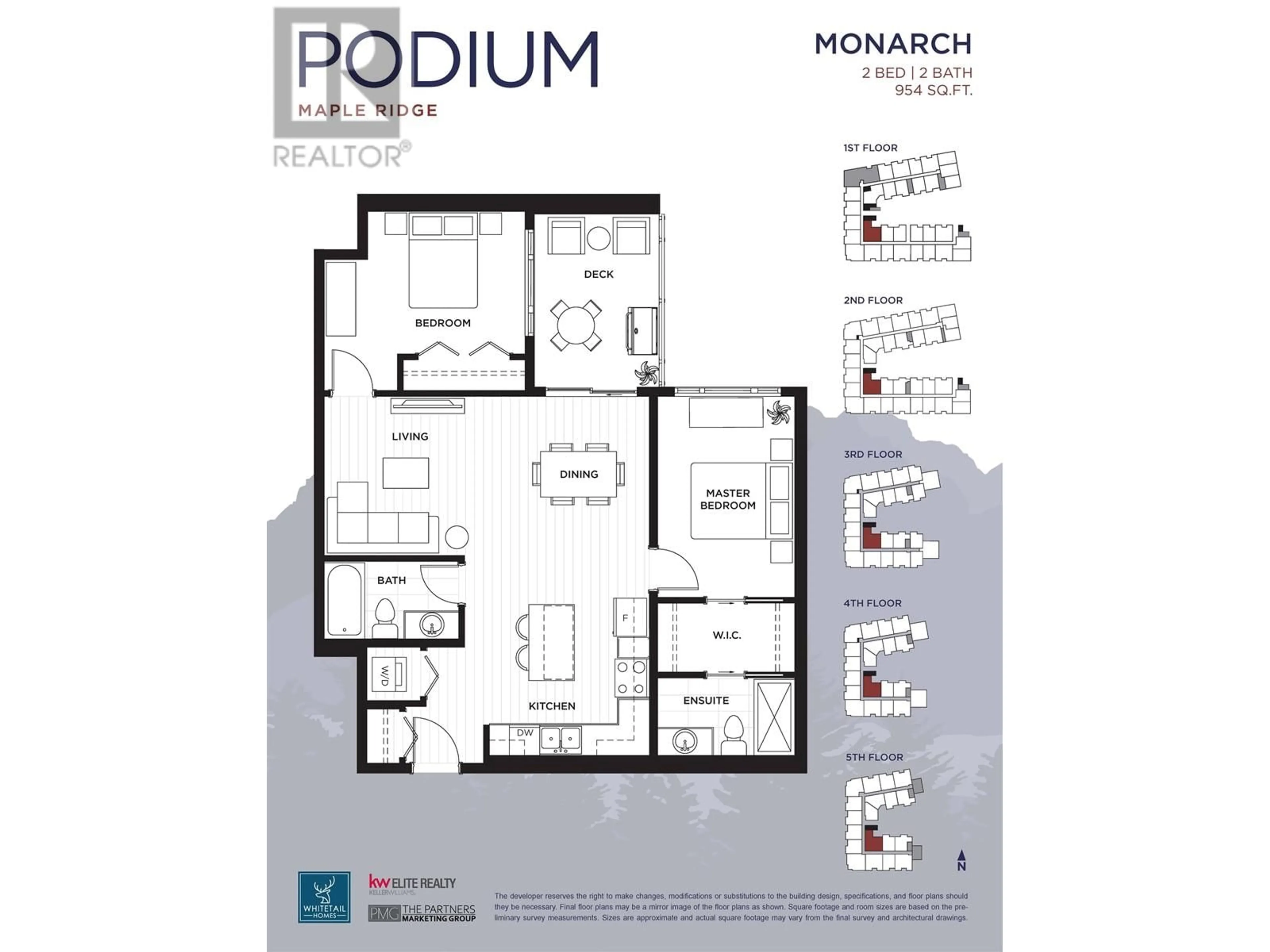 Floor plan for 501 11655 FRASER STREET, Maple Ridge British Columbia V2X6W9