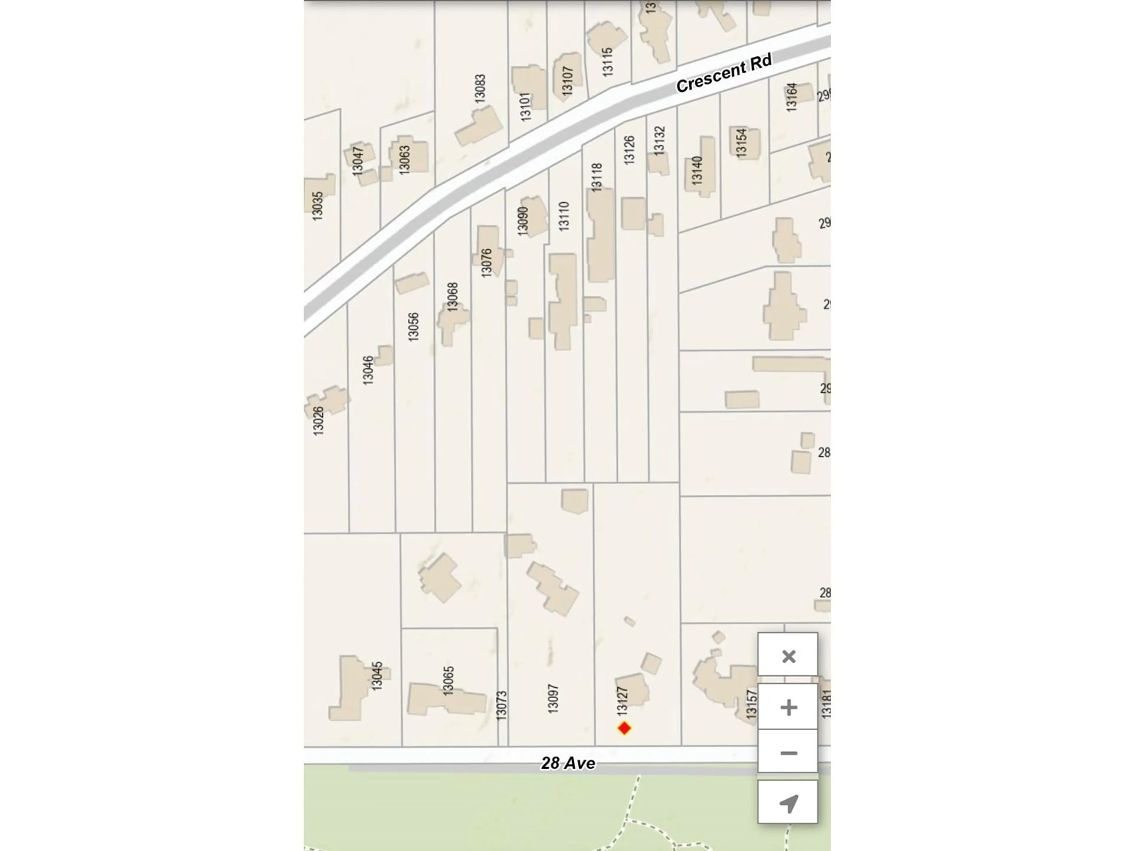 Picture of a map for 13127 28 AVENUE, Surrey British Columbia V4P1K1