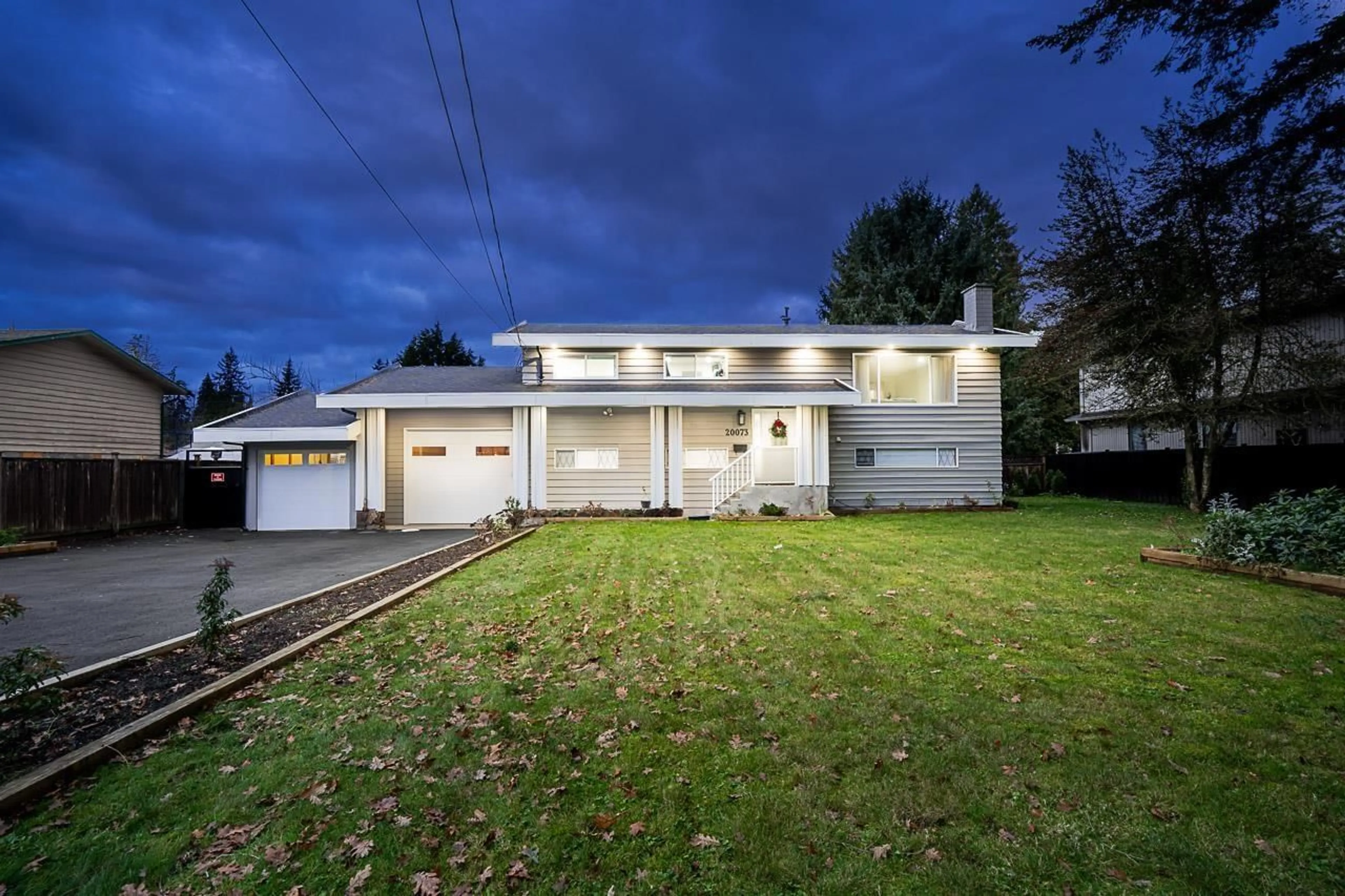 Home with vinyl exterior material, street for 20073 42 AVENUE, Langley British Columbia V3A3A6