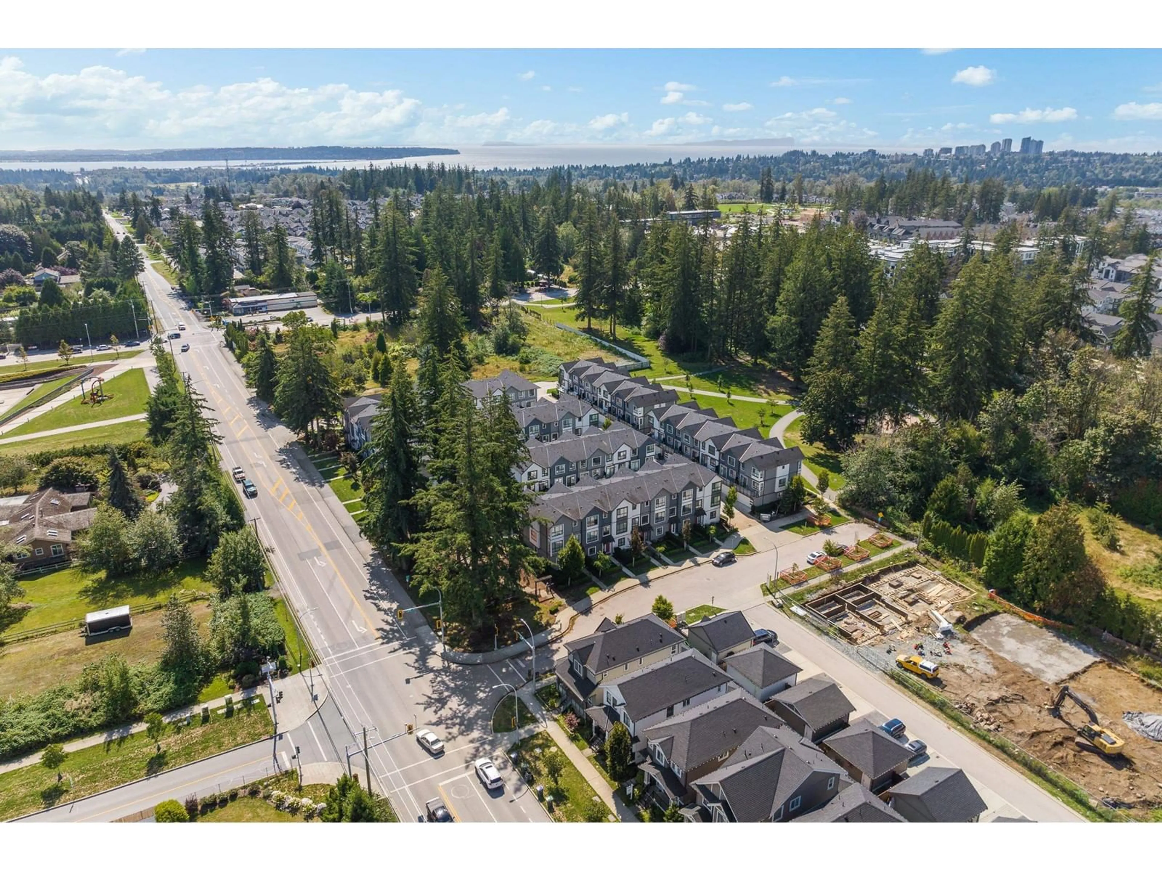 A pic from outside/outdoor area/front of a property/back of a property/a pic from drone, mountain view for 15 - 16760 25, Surrey British Columbia V3Z0W4