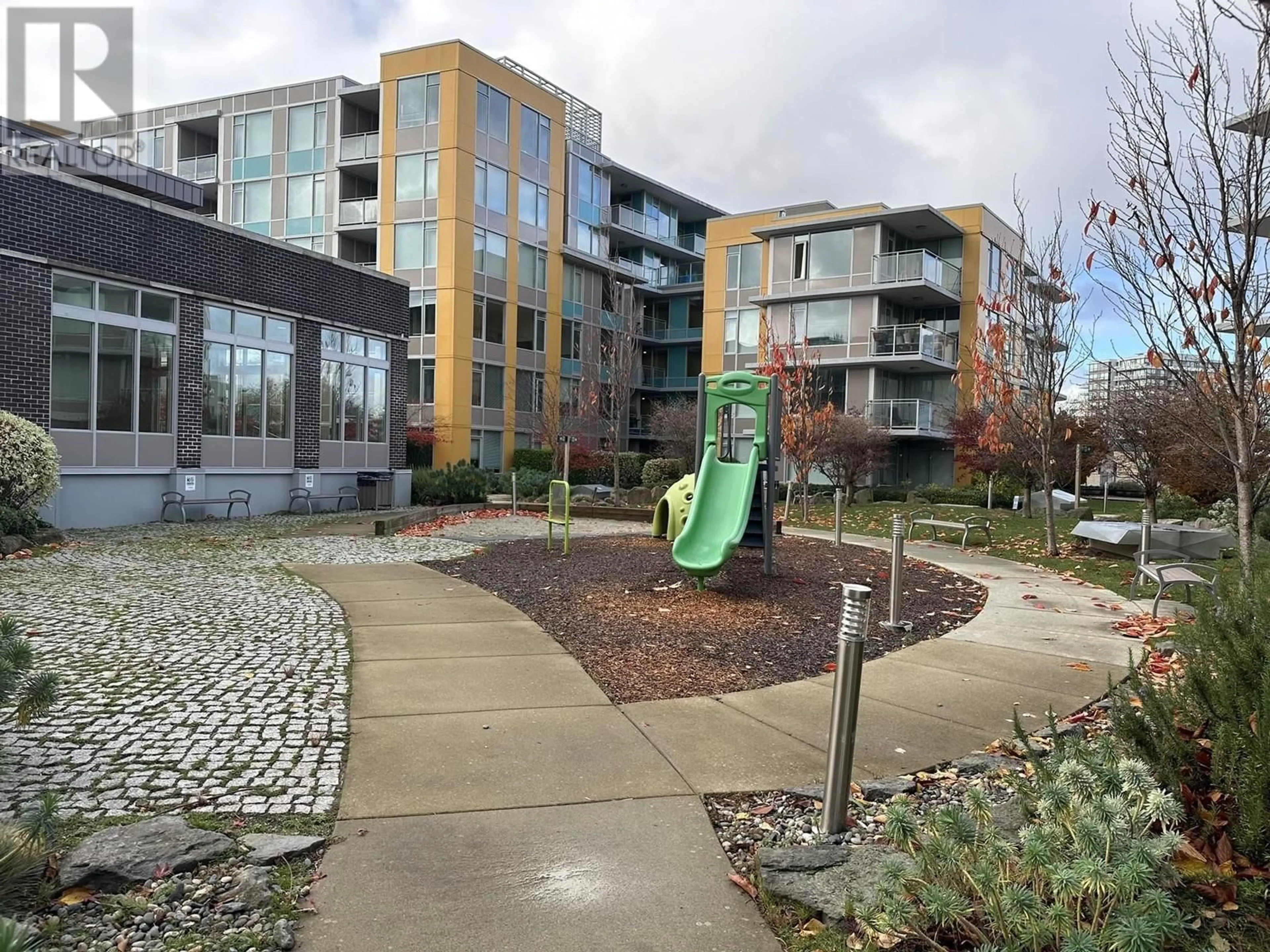 A pic from outside/outdoor area/front of a property/back of a property/a pic from drone, street for 304 - 7688 ALDERBRIDGE WAY, Richmond British Columbia V6X0P7
