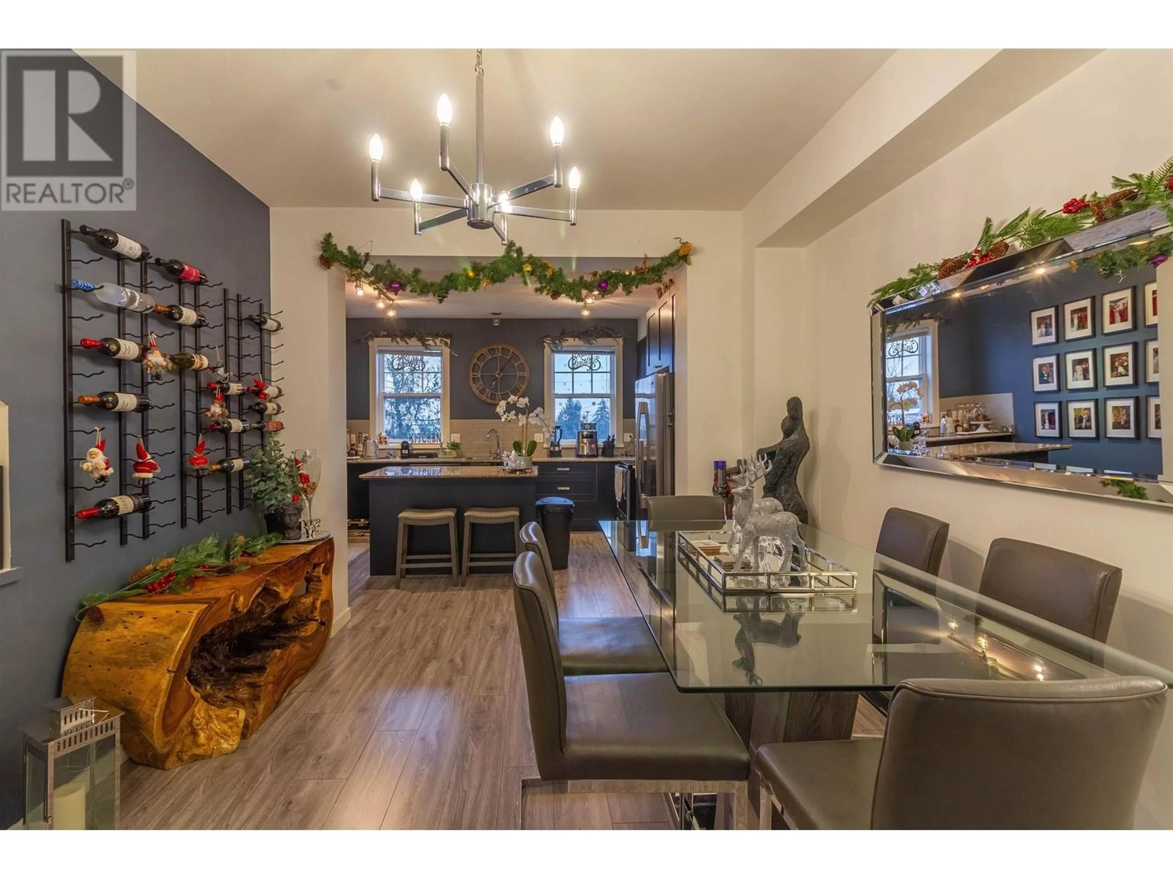 Dining room, wood/laminate floor for 103 688 EDGAR AVENUE, Coquitlam British Columbia V3K0A5