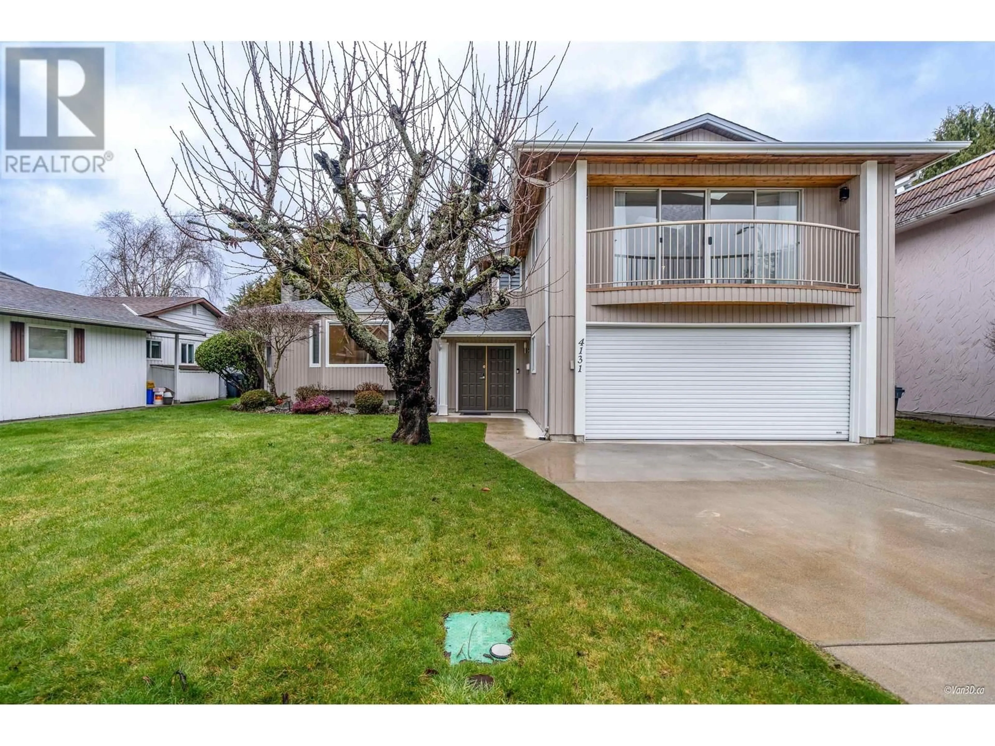 Home with vinyl exterior material, street for 4131 MAGELLAN PLACE, Richmond British Columbia V7C4M7
