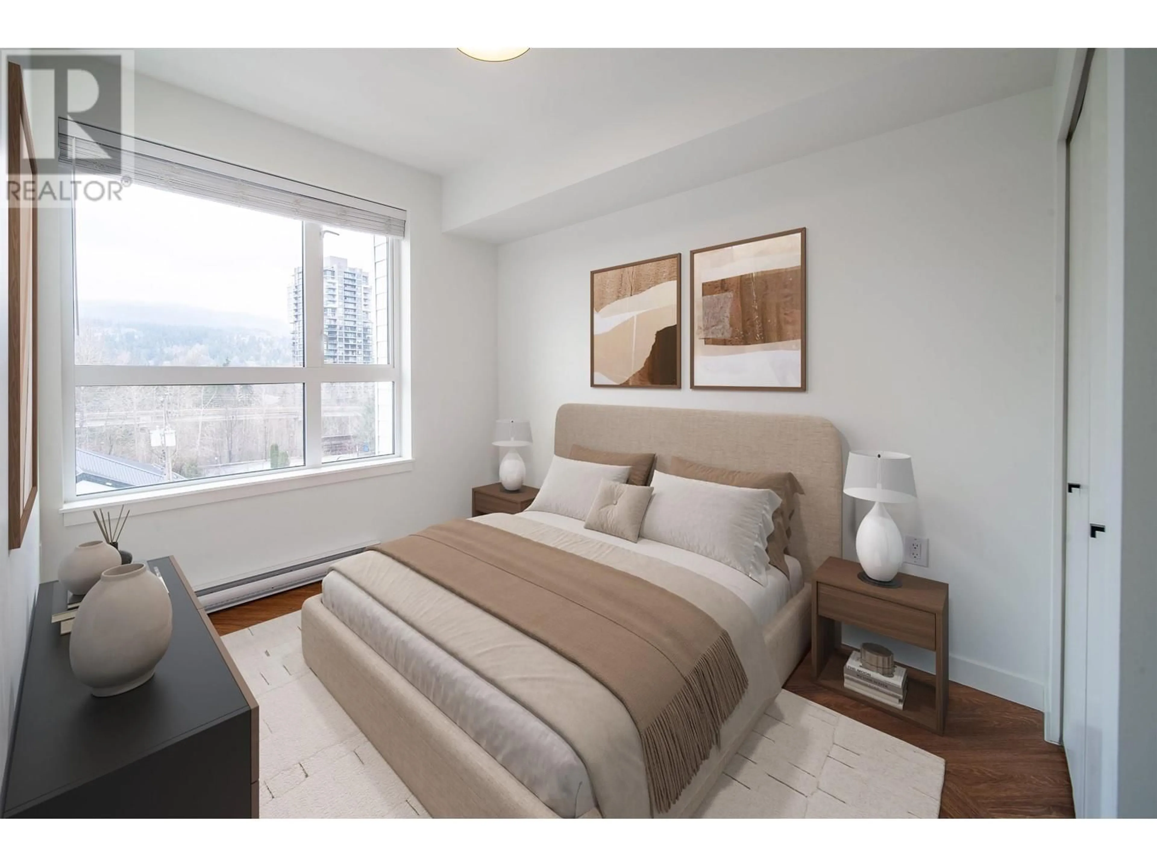 Bedroom with bed, unknown for 515 3229 ST JOHNS STREET, Port Moody British Columbia V3H0M4