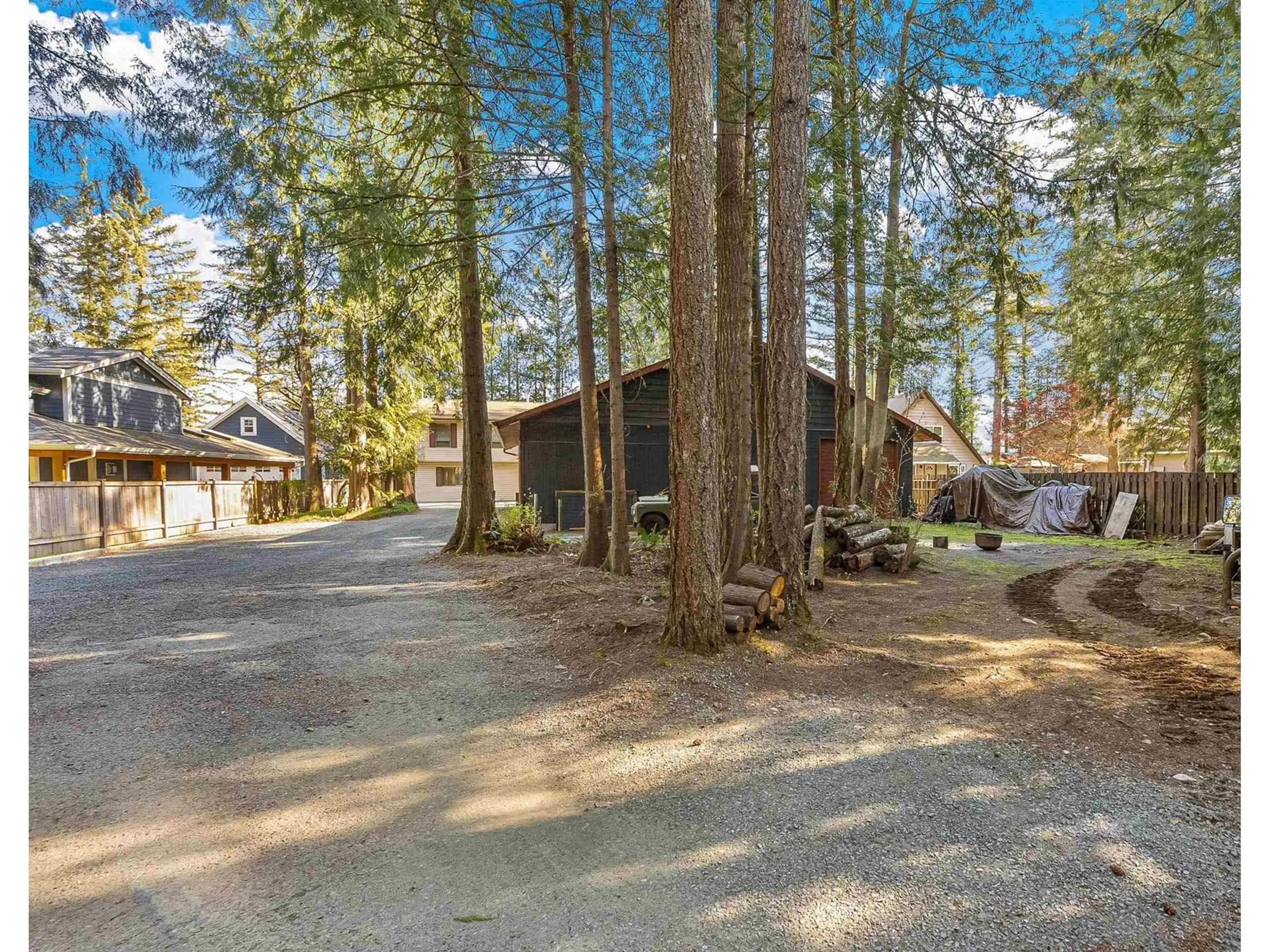 A pic from outside/outdoor area/front of a property/back of a property/a pic from drone, forest/trees view for 45621 SLEEPY HOLLOW ROAD, Cultus Lake British Columbia V2R5A5