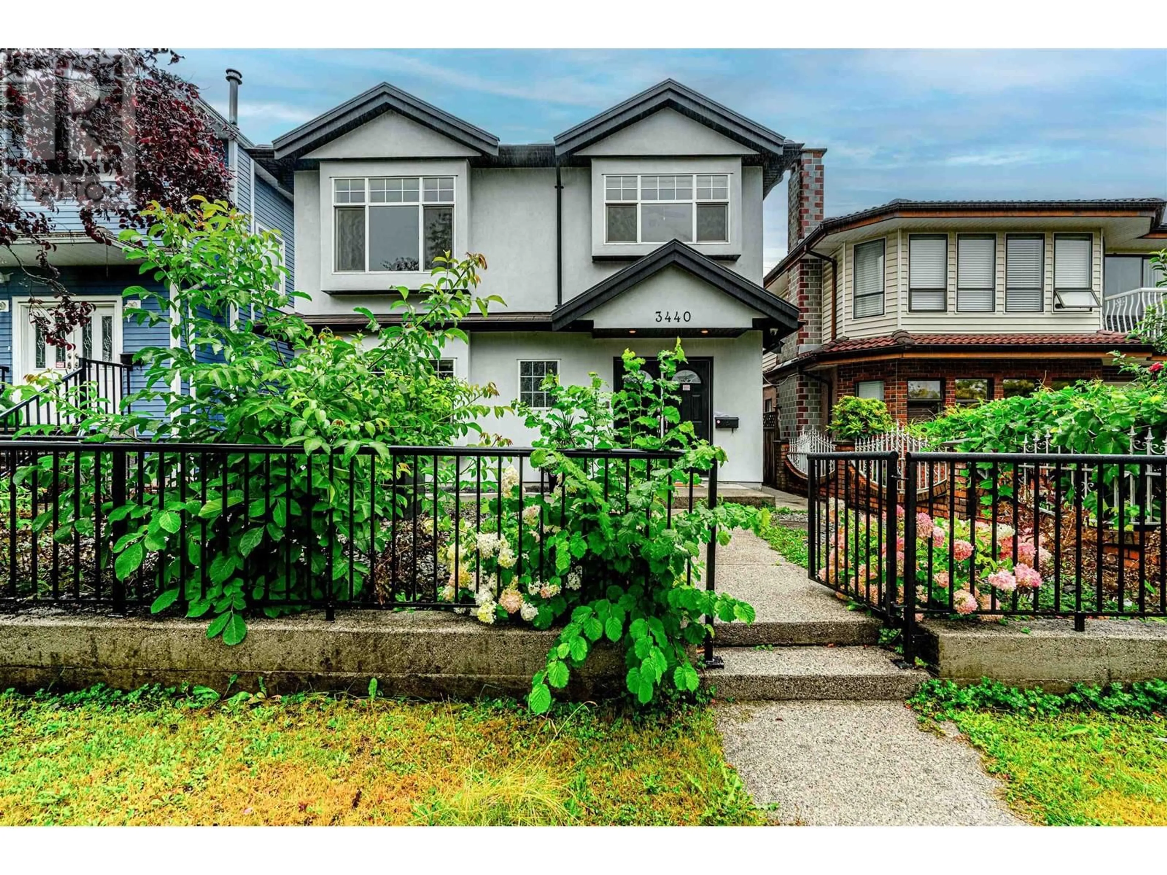 Home with vinyl exterior material, street for 3440 25 AVENUE, Vancouver British Columbia V5R1K1