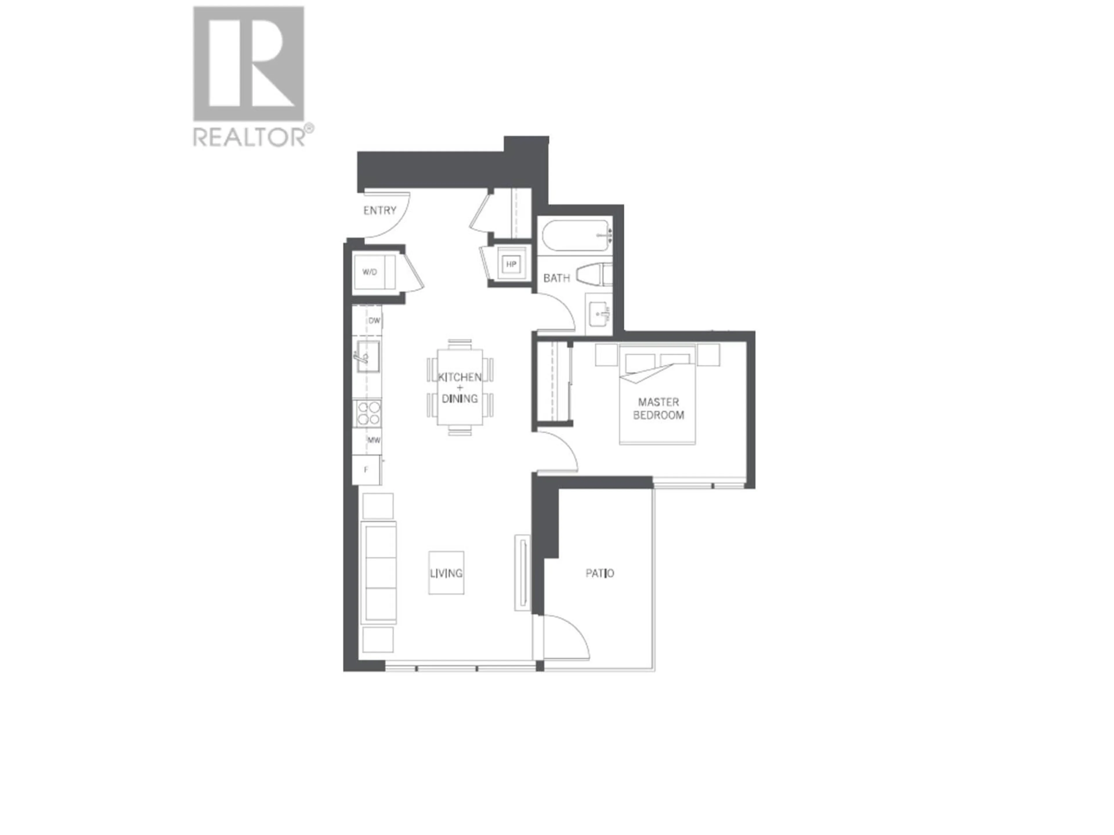 Floor plan for 3504 - 4458 BERESFORD STREET, Burnaby British Columbia V5H0J1