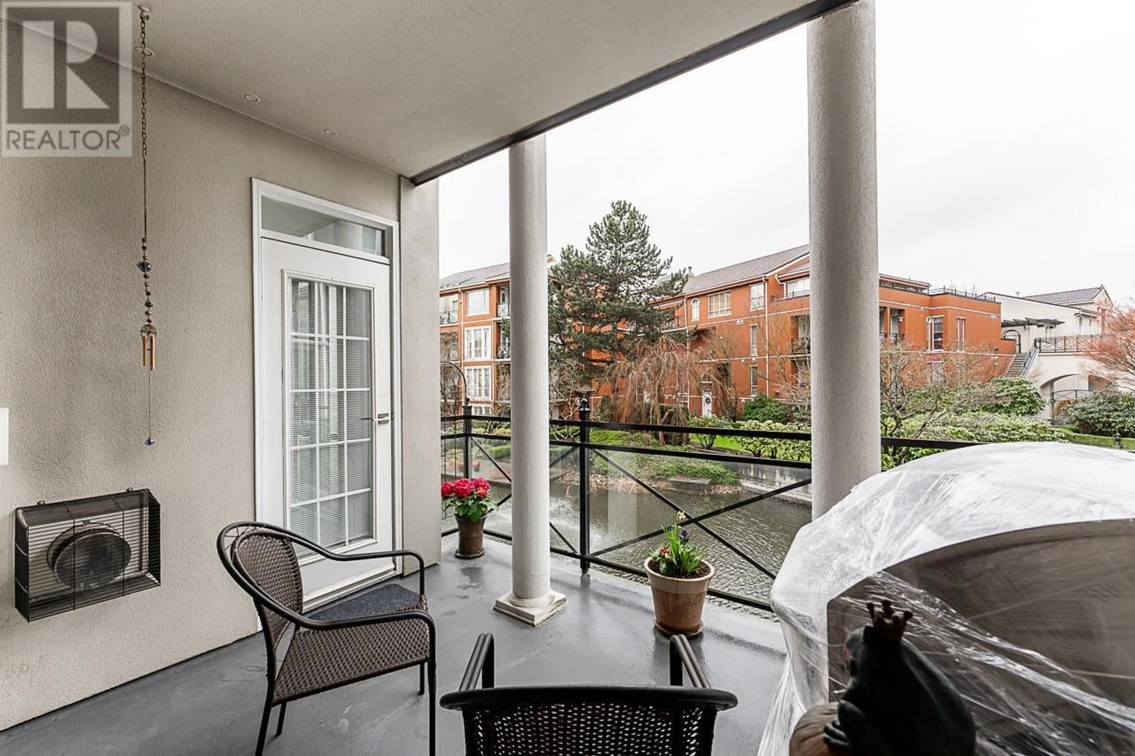 Balcony in the apartment, unknown for 206 - 3 RENAISSANCE SQUARE, New Westminster British Columbia V3M6K4