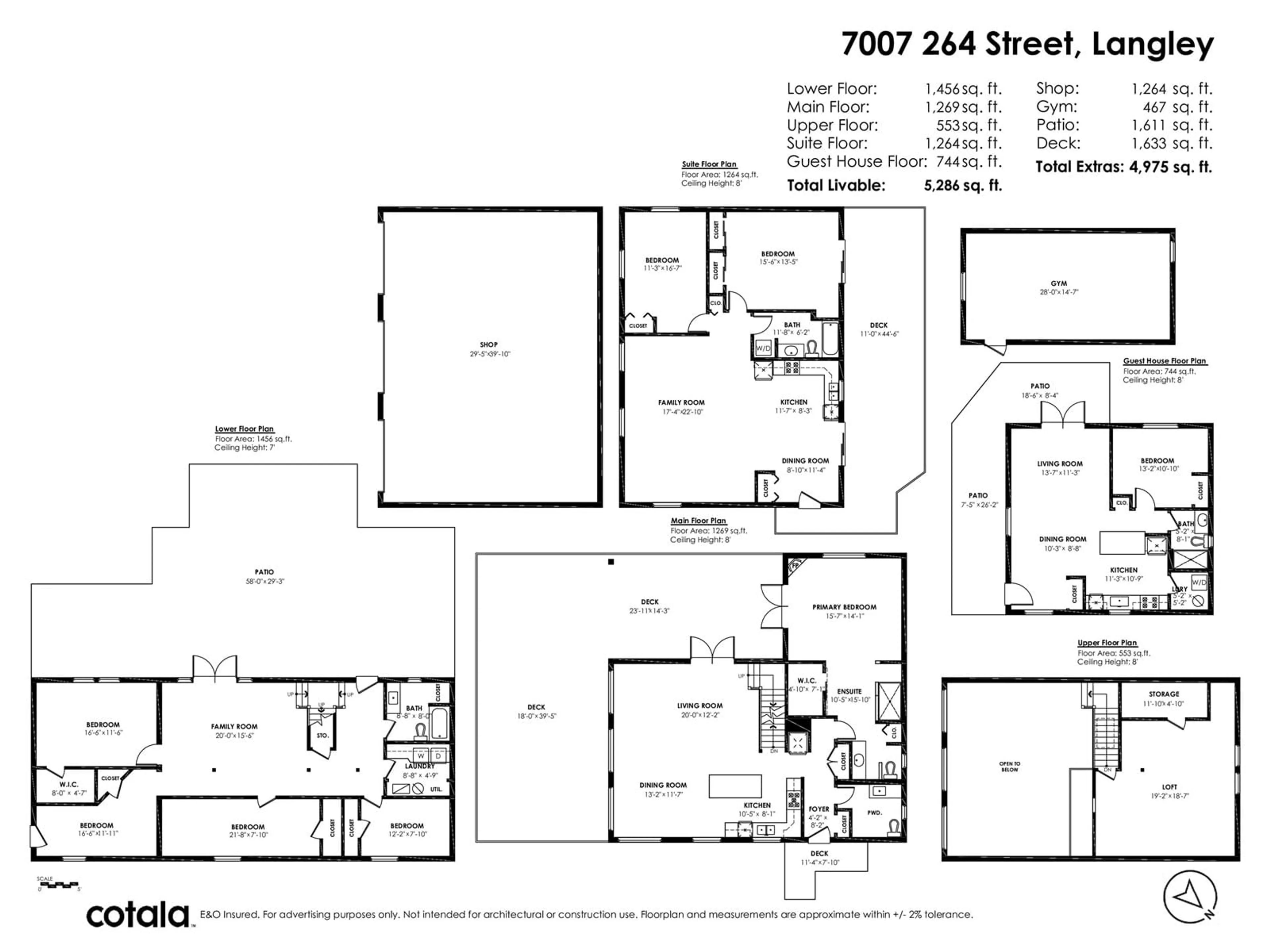 Floor plan for 7007 264 STREET, Langley British Columbia V4W1M8