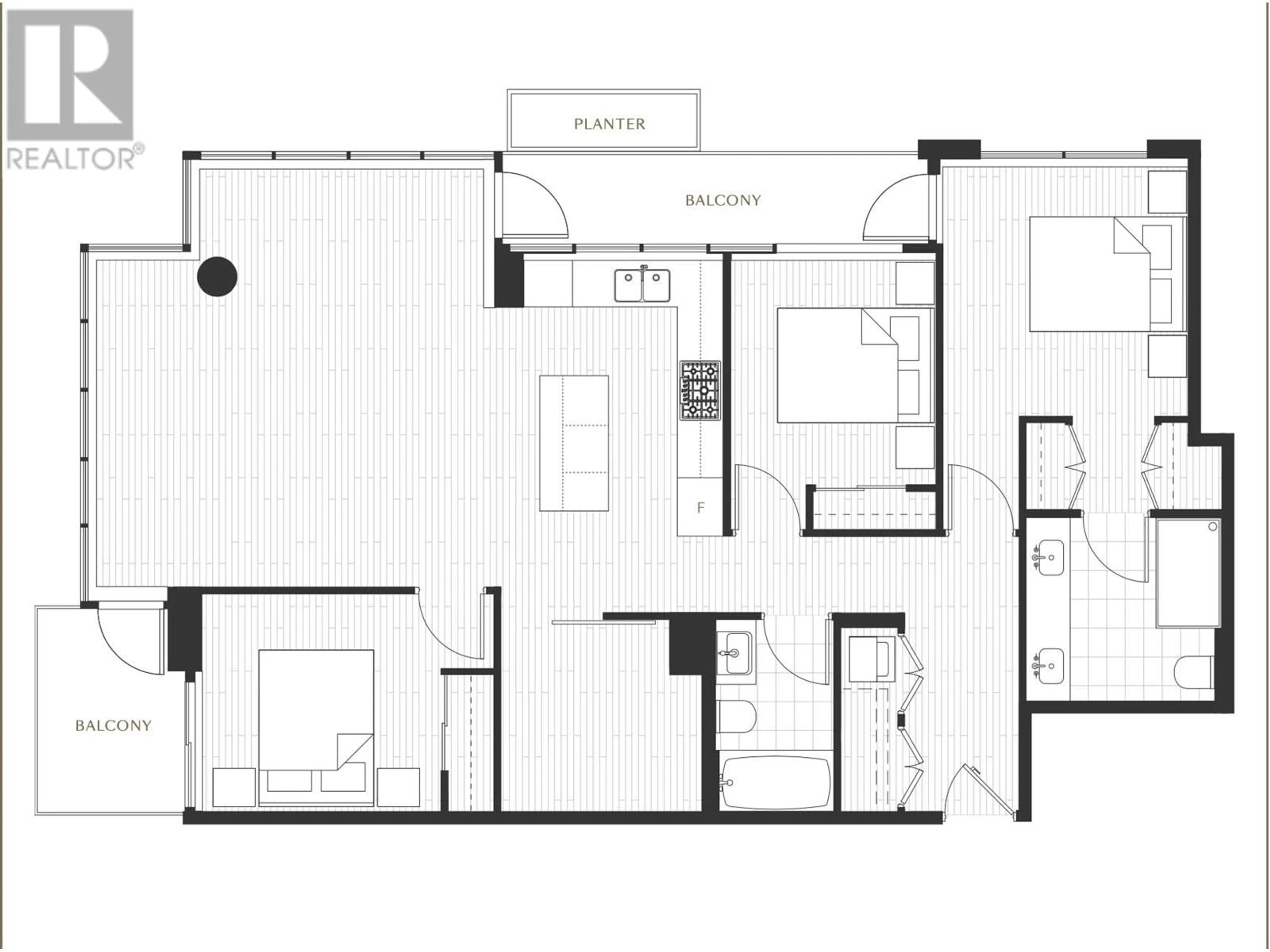 Floor plan for 1806 1632 LIONS GATE LANE, North Vancouver British Columbia V7P0E2